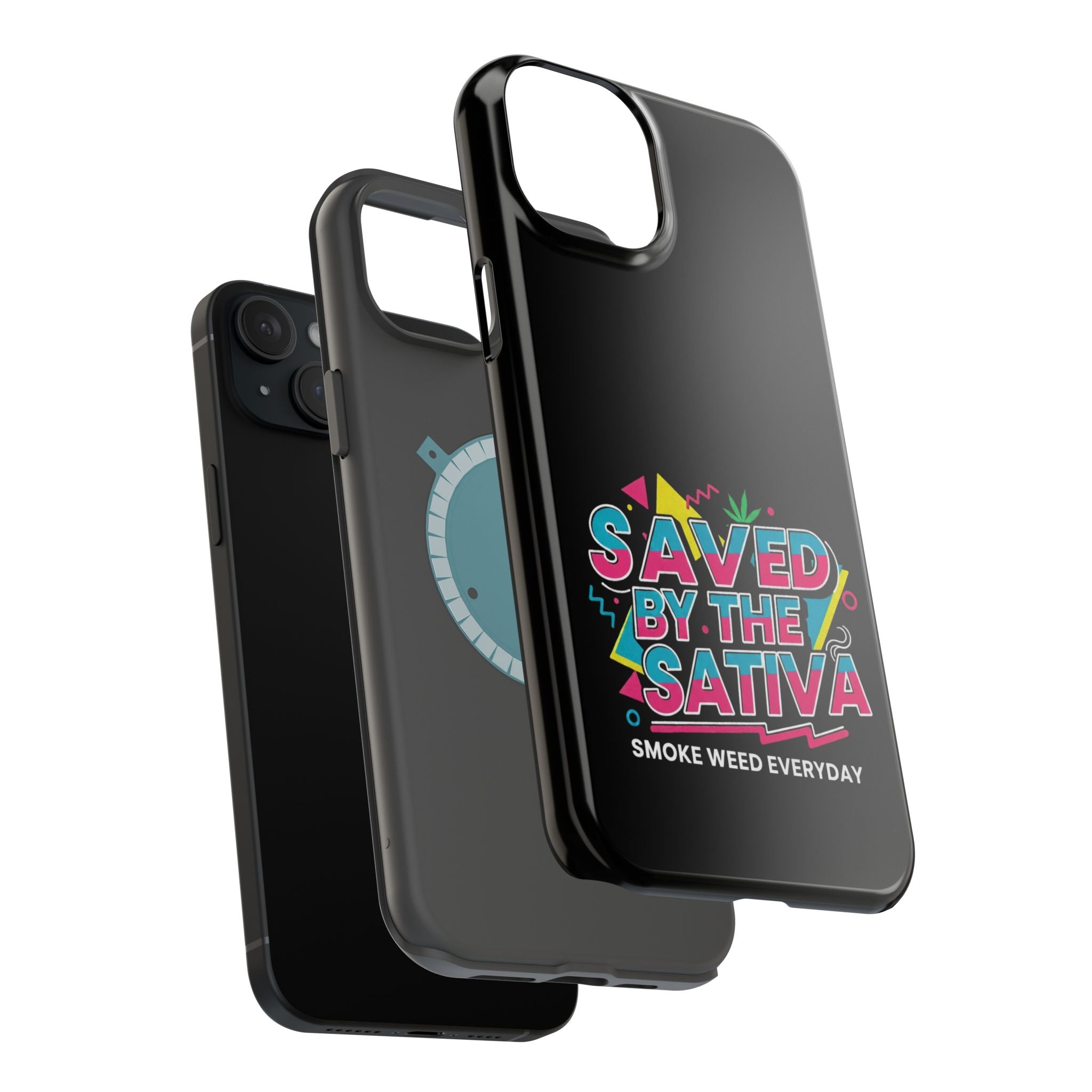 "Saved by the Sativa" Magnetic Impact-Resistant Case- Phone Case for iPhone & Android