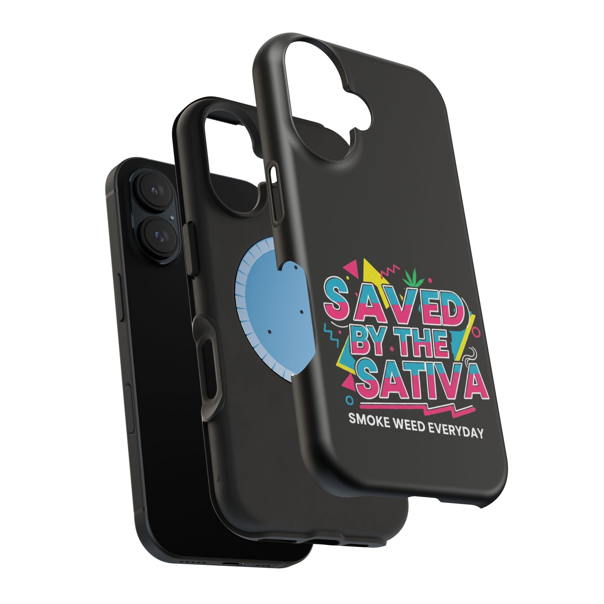 "Saved by the Sativa" Magnetic Impact-Resistant Case- Phone Case for iPhone & Android