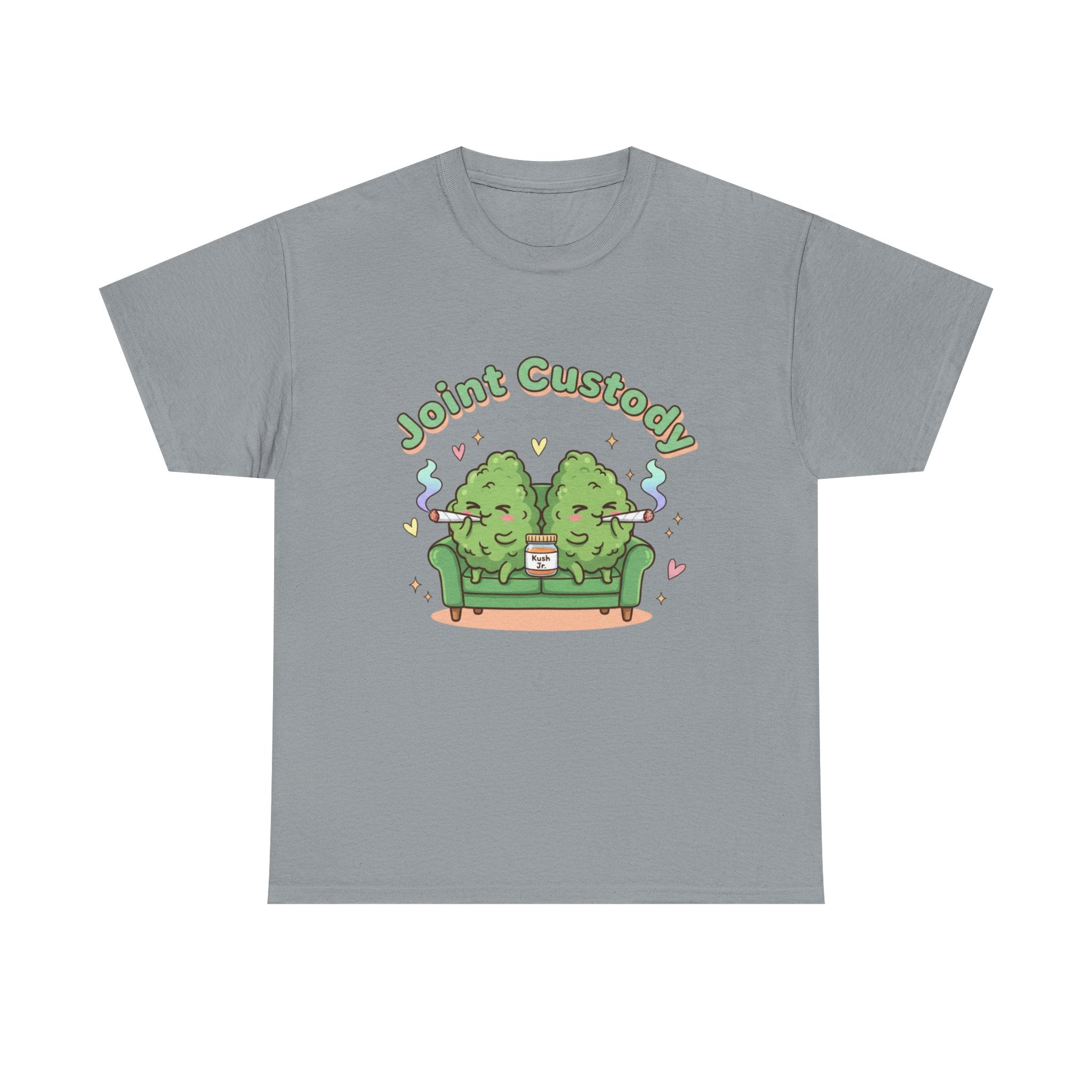 Joint Custody Unisex Heavy Cotton Tee | Funny Stoner Family Shirt