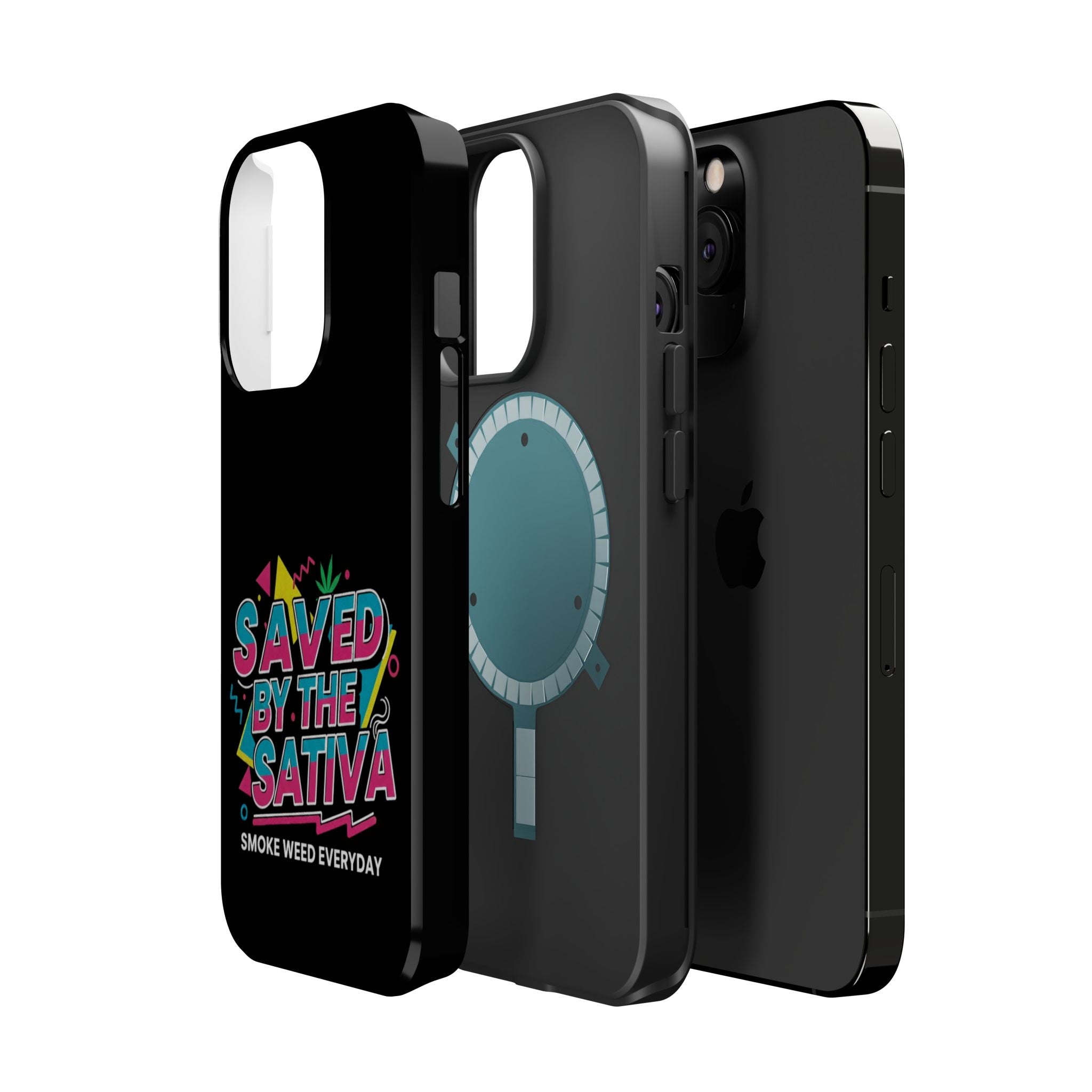 "Saved by the Sativa" Magnetic Impact-Resistant Case- Phone Case for iPhone & Android