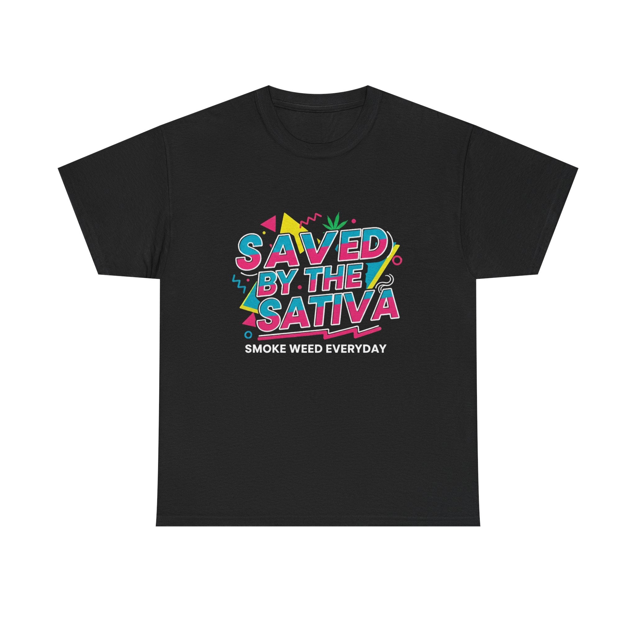 Saved by the Sativa Retro 90s Graphic Tee