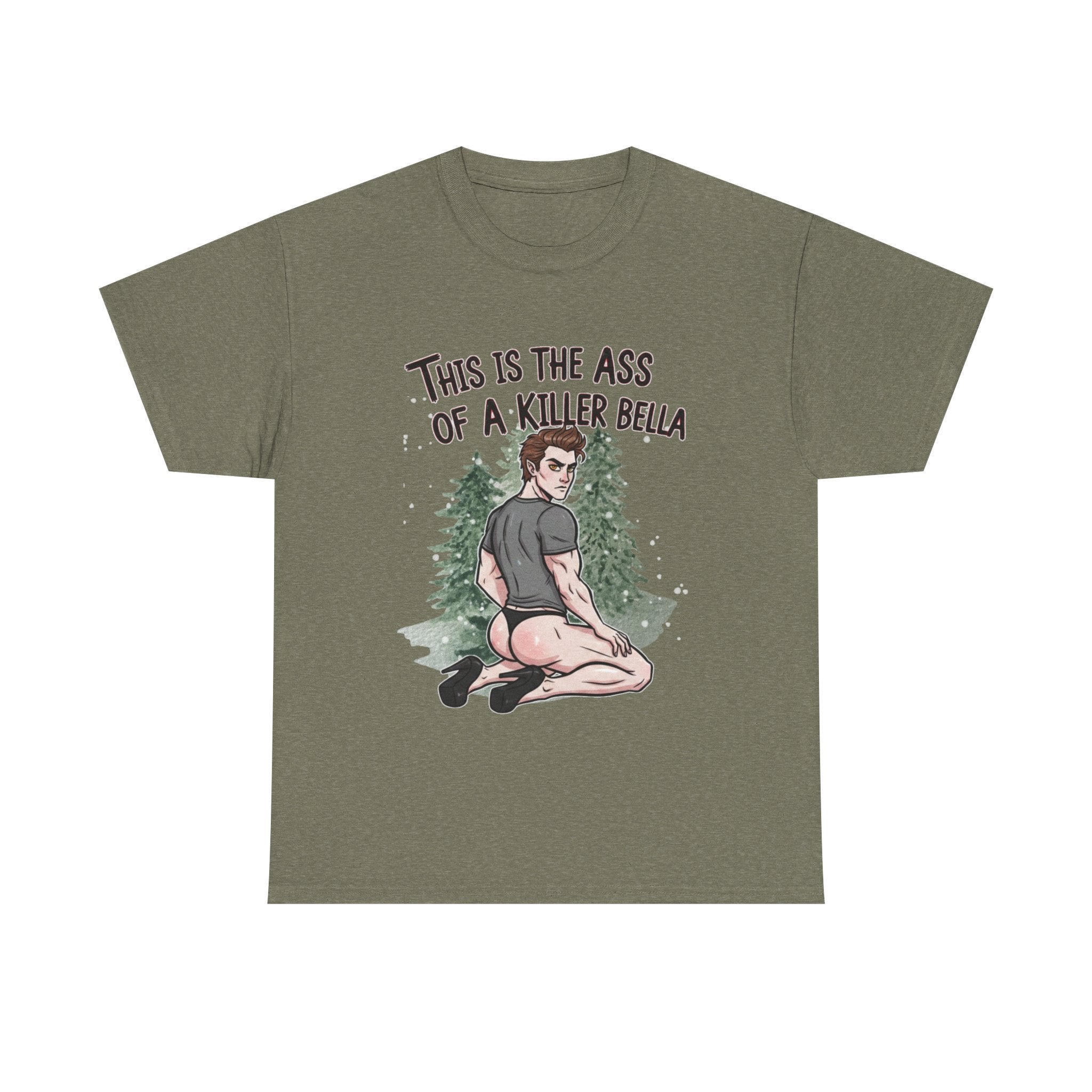 Funny Vampire Movie Parody Ass Graphic Tee | Retro Horror Nostalgia