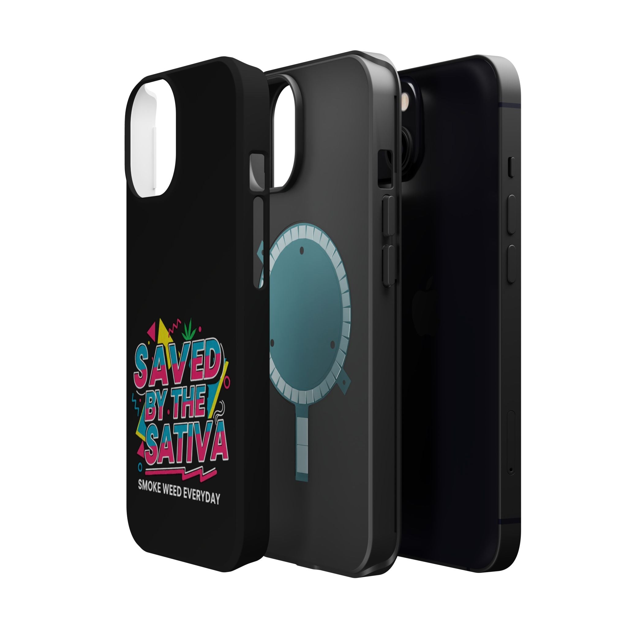 "Saved by the Sativa" Magnetic Impact-Resistant Case- Phone Case for iPhone & Android