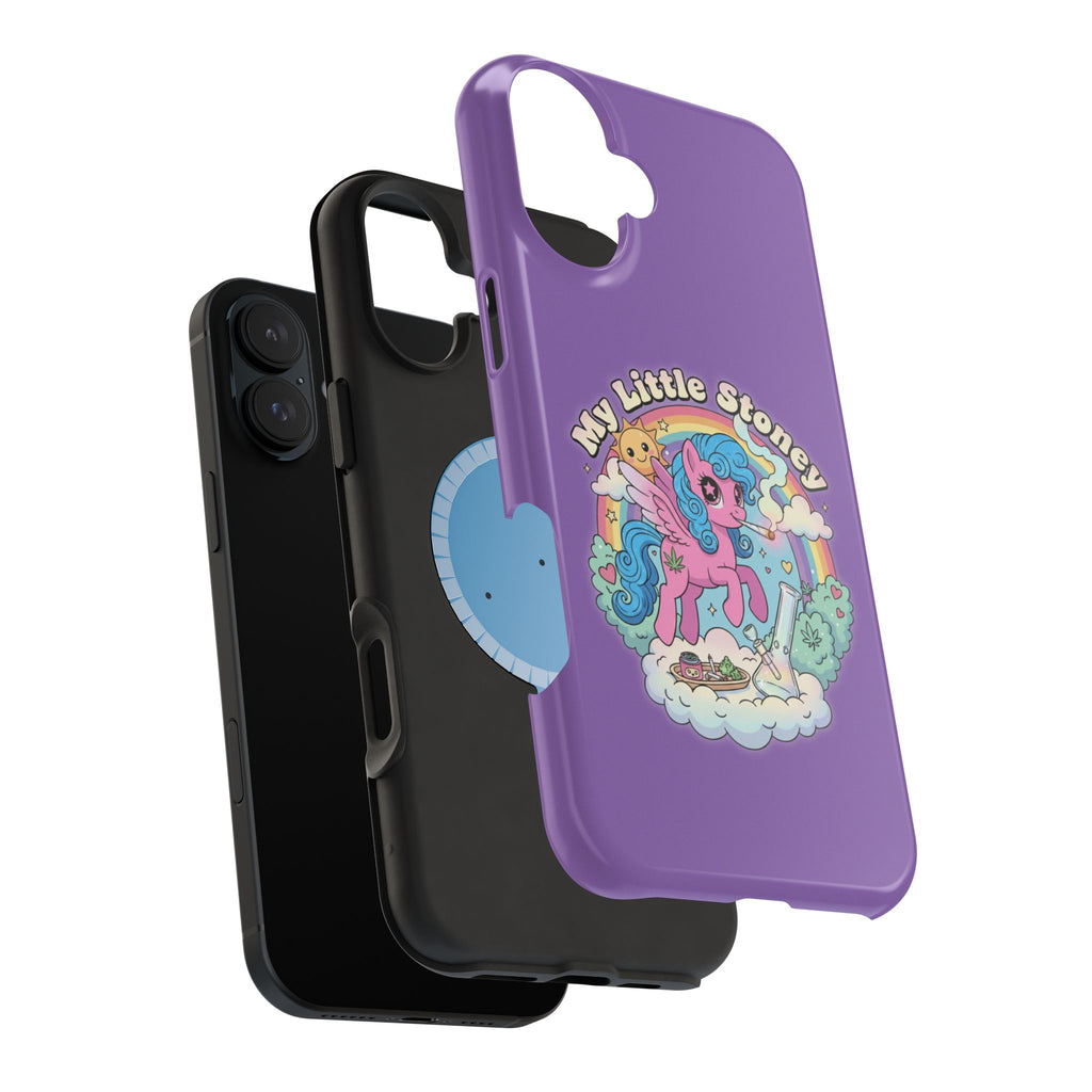 My Little Stoney Phone Case — Cute Rainbow Pony Magnetic Impact-Resistant Case for iPhone and Android