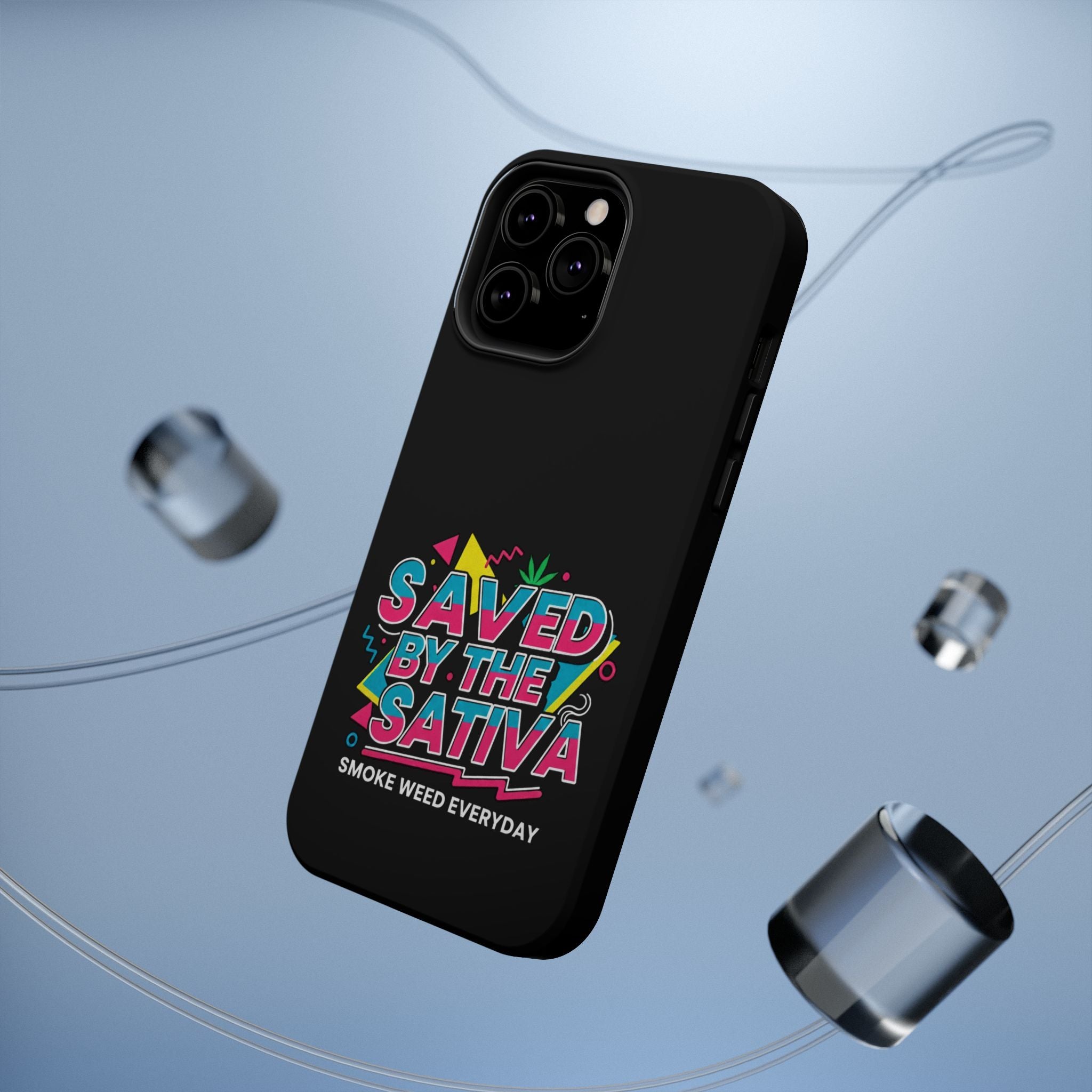 "Saved by the Sativa" Magnetic Impact-Resistant Case- Phone Case for iPhone & Android