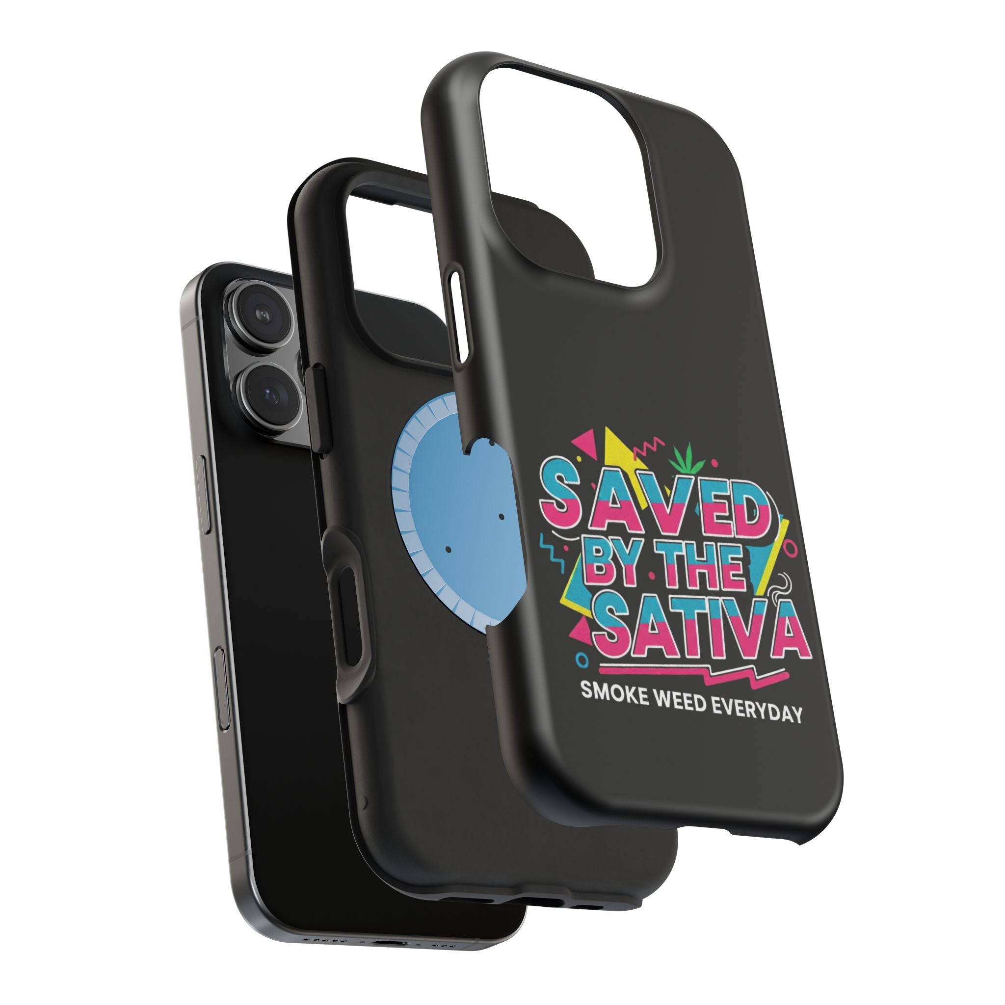 "Saved by the Sativa" Magnetic Impact-Resistant Case- Phone Case for iPhone & Android