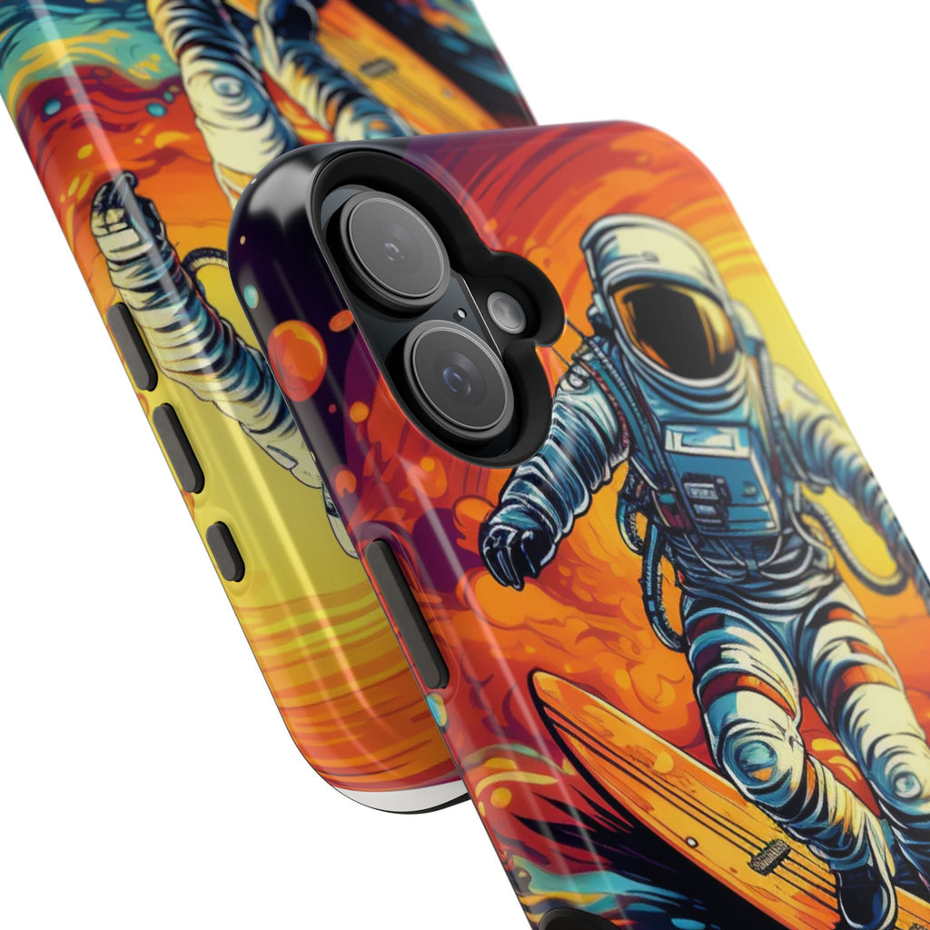 Astronaut Surfing Tough Case | Galaxy Phone Cover, Space Lover Gift, Unique Phone Case, Trendy Tech Accessory, Cool Gift Idea