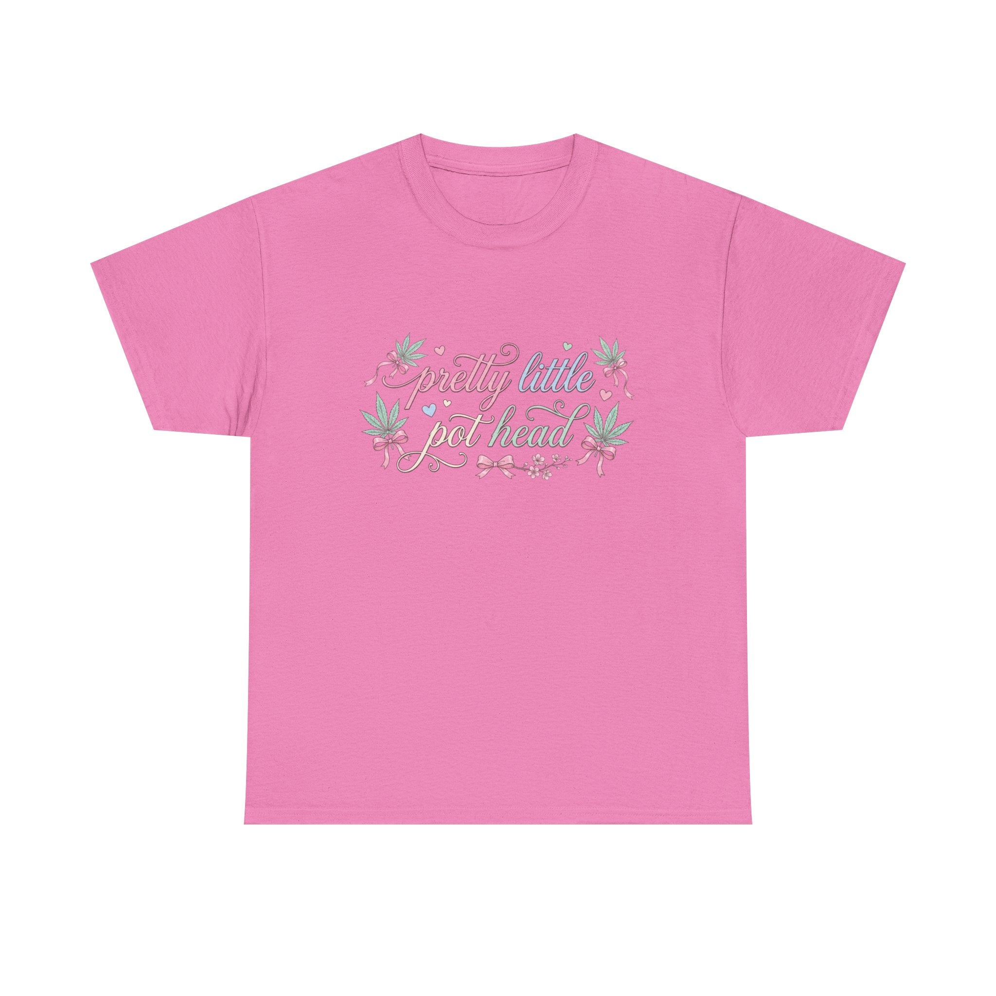 Pretty Little Pot Head Floral Script Tee