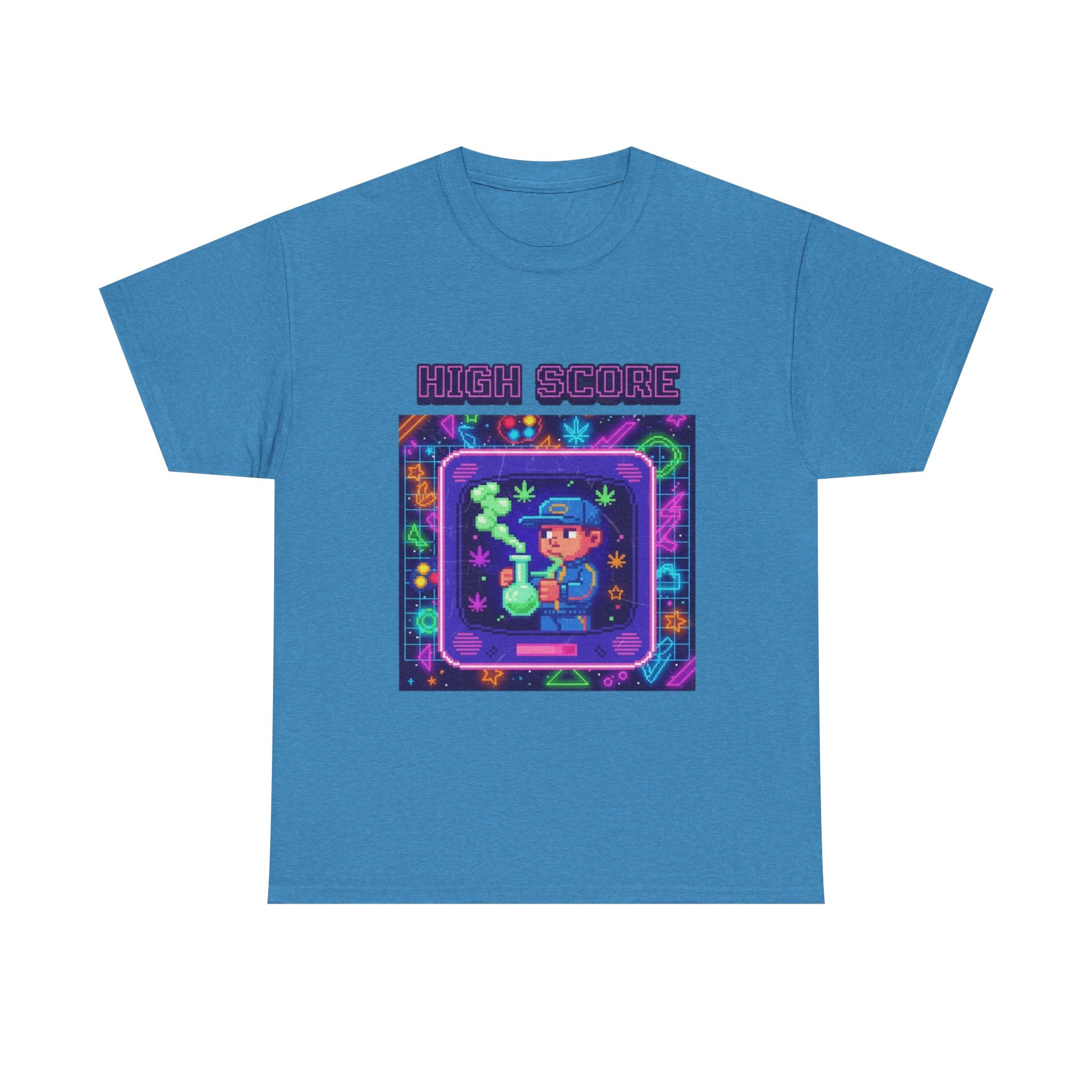 Retro Gamer Unisex Tee, High Score Tee, Video Game Shirt, Gamer Gift, Nostalgic Apparel, Fun Casual Wear