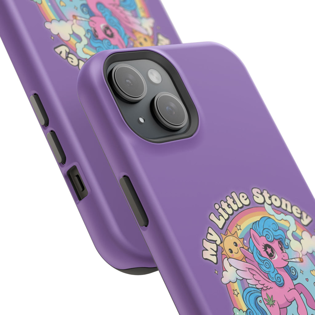 My Little Stoney Phone Case — Cute Rainbow Pony Magnetic Impact-Resistant Case for iPhone and Android
