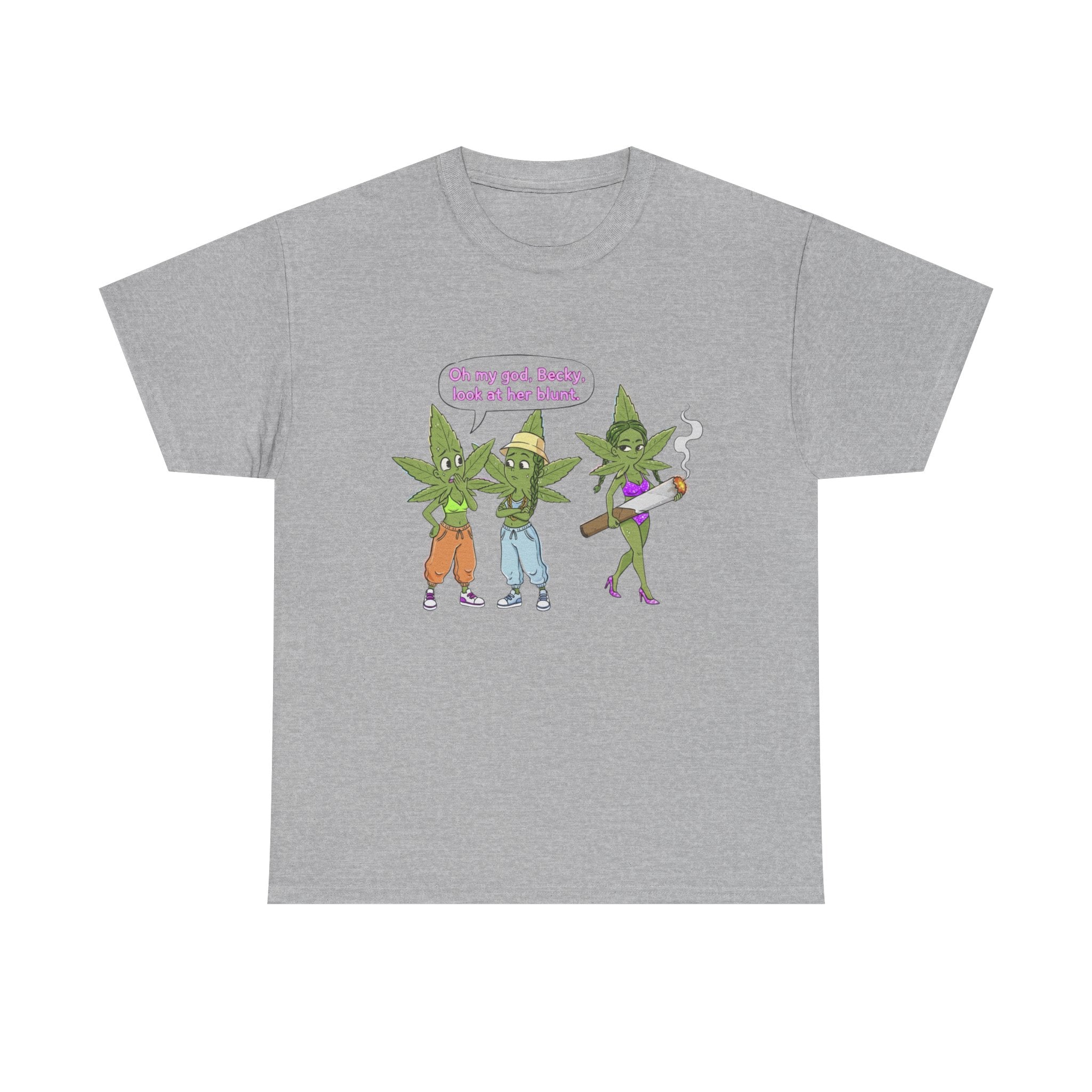 Look at her Blunt- Parody Weed Stoner Hip Hop Tee, Funny 90s Shirt