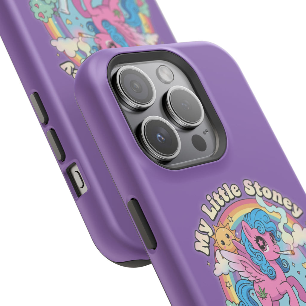 My Little Stoney Phone Case — Cute Rainbow Pony Magnetic Impact-Resistant Case for iPhone and Android