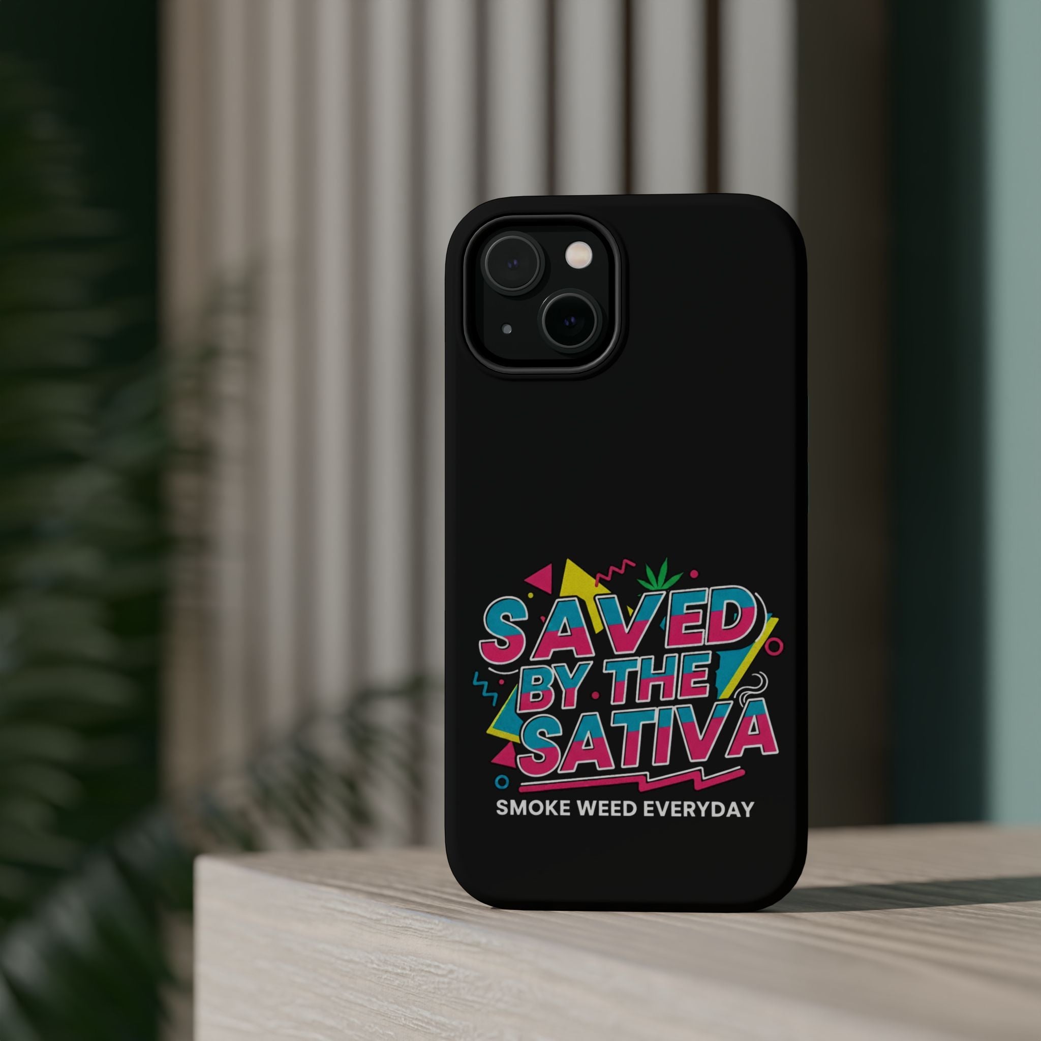 "Saved by the Sativa" Magnetic Impact-Resistant Case- Phone Case for iPhone & Android
