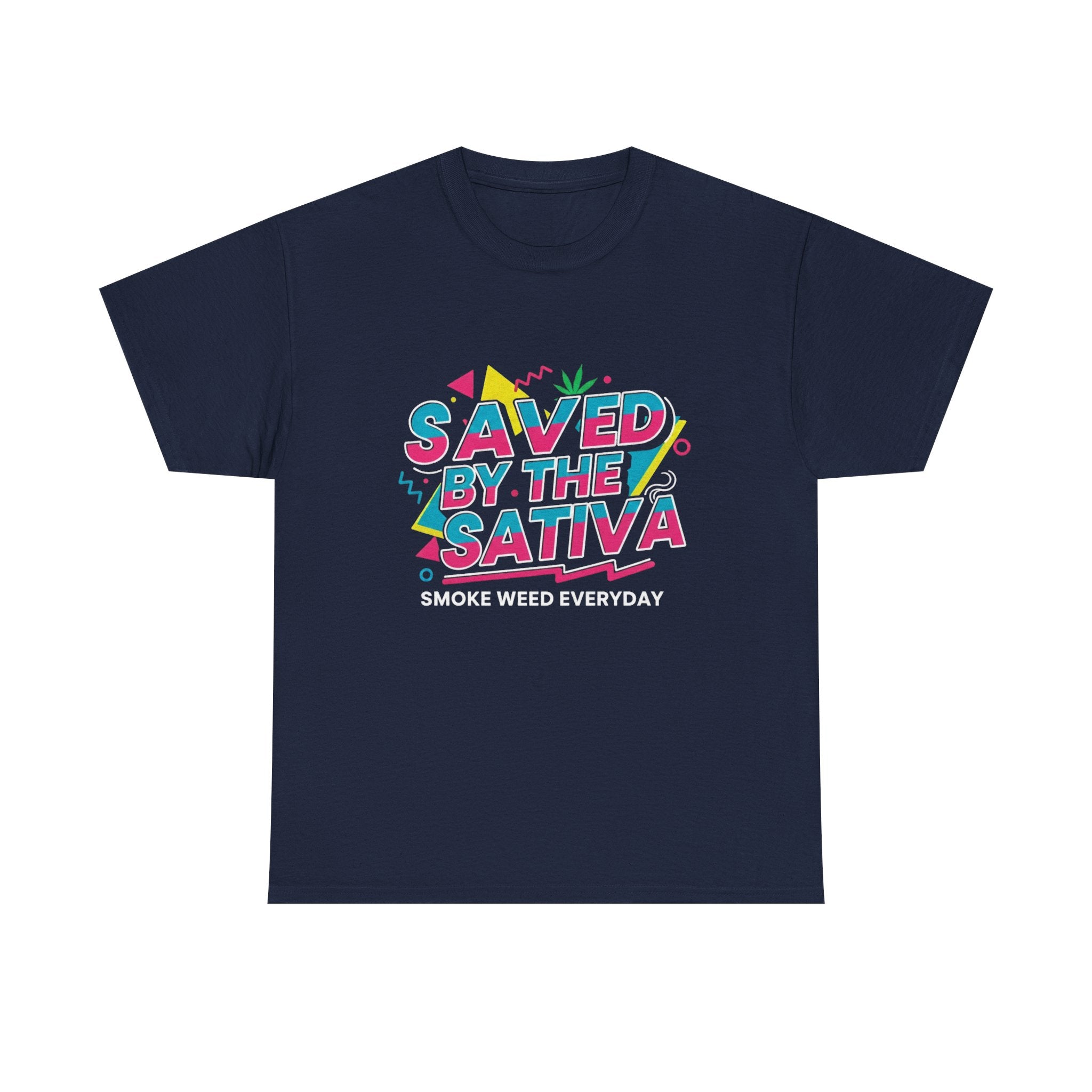 Saved by the Sativa Retro 90s Graphic Tee