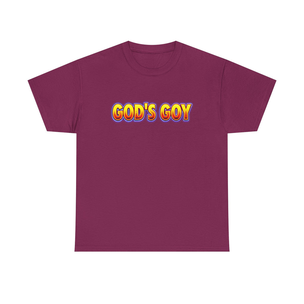 "GOD'S GOY" Bold Retro Graphic Tee