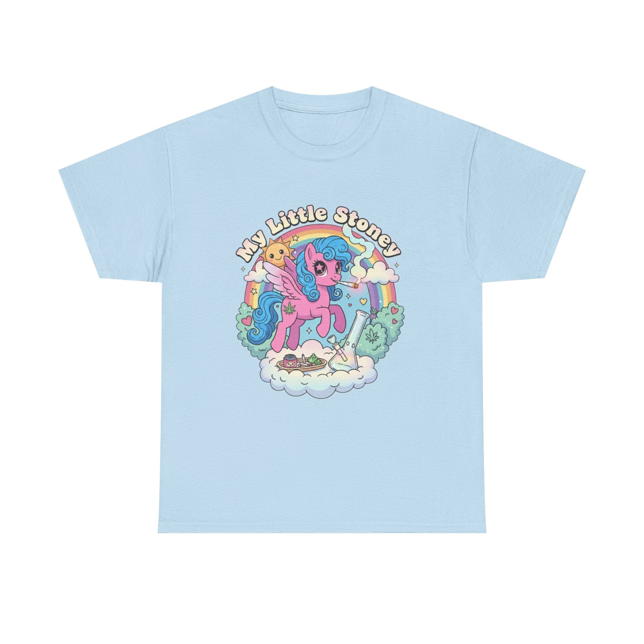 Stony Pony Parody Shirt | 80s Retro Cartoon Stoner Tee
