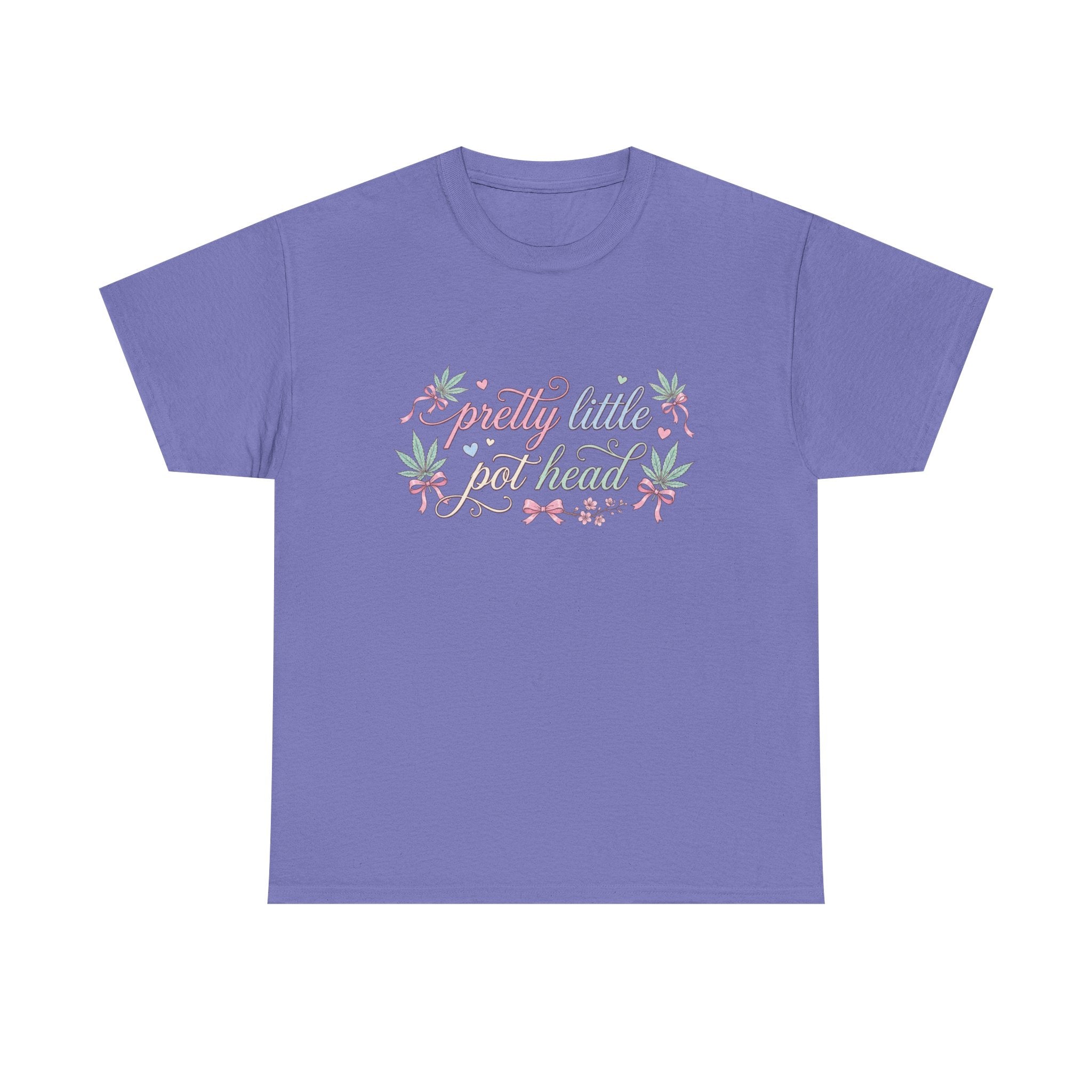Pretty Little Pot Head Floral Script Tee