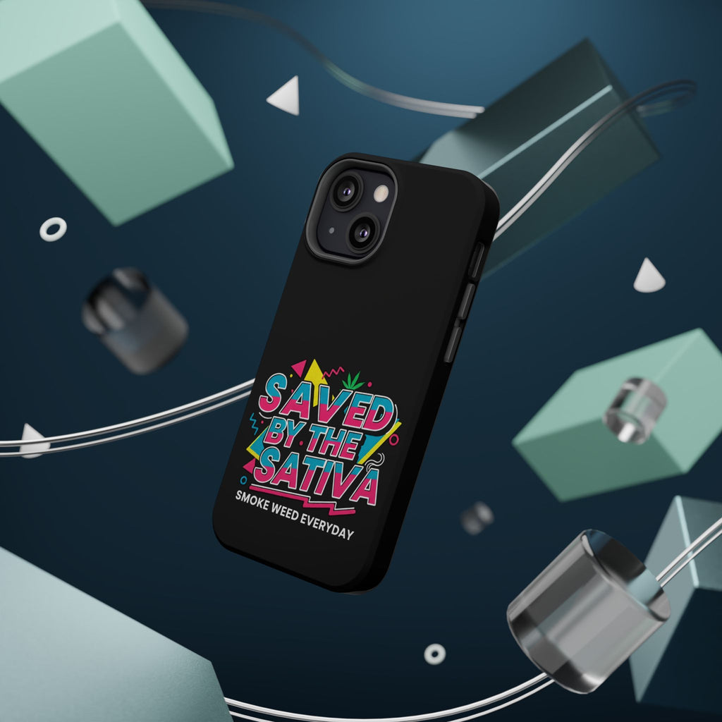 "Saved by the Sativa" Magnetic Impact-Resistant Case- Phone Case for iPhone & Android