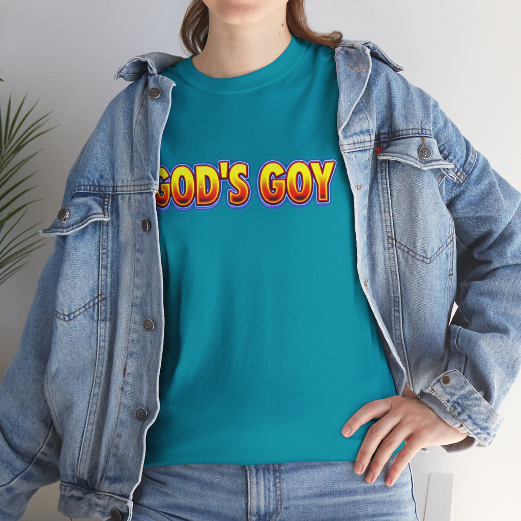 "GOD'S GOY" Bold Retro Graphic Tee