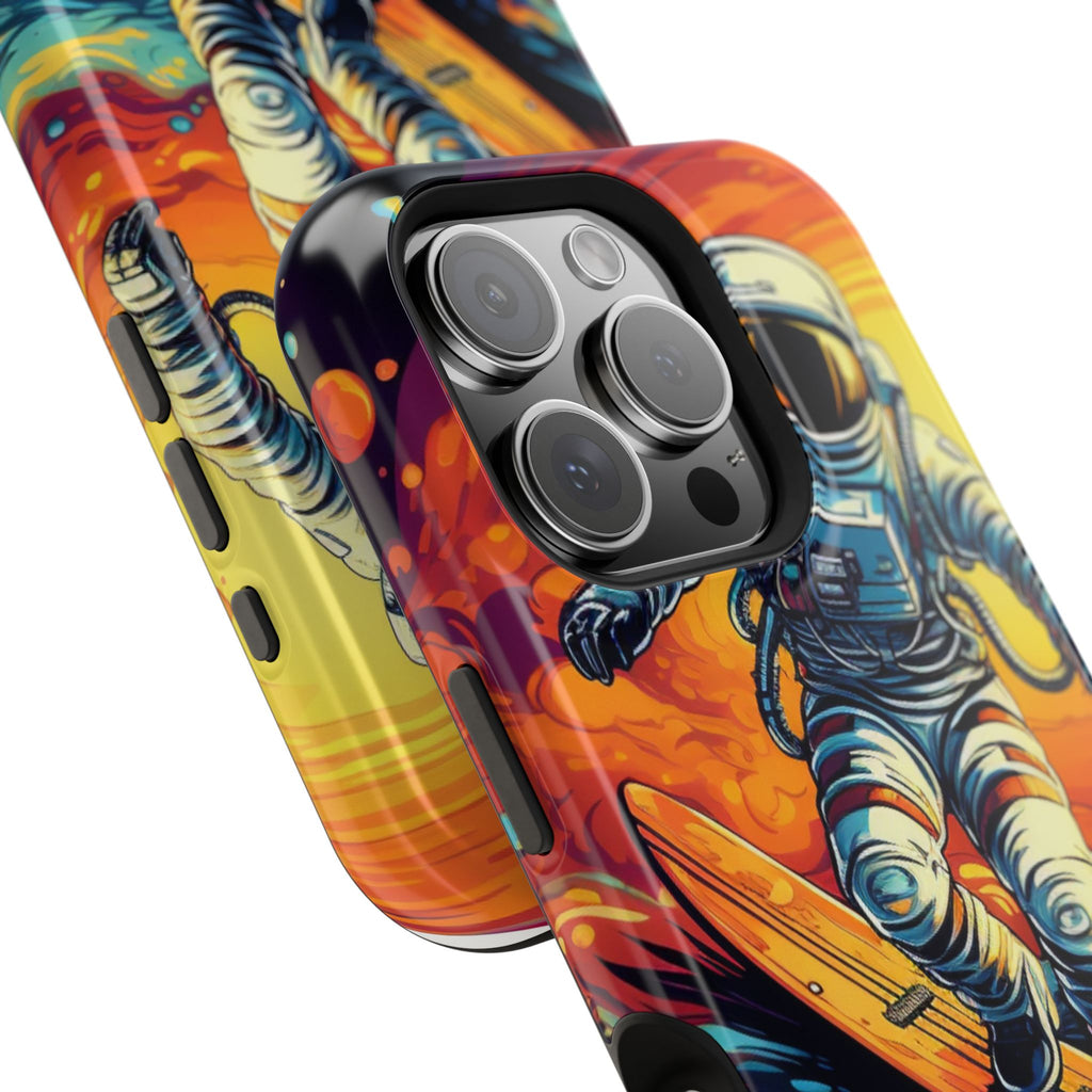 Astronaut Surfing Tough Case | Galaxy Phone Cover, Space Lover Gift, Unique Phone Case, Trendy Tech Accessory, Cool Gift Idea