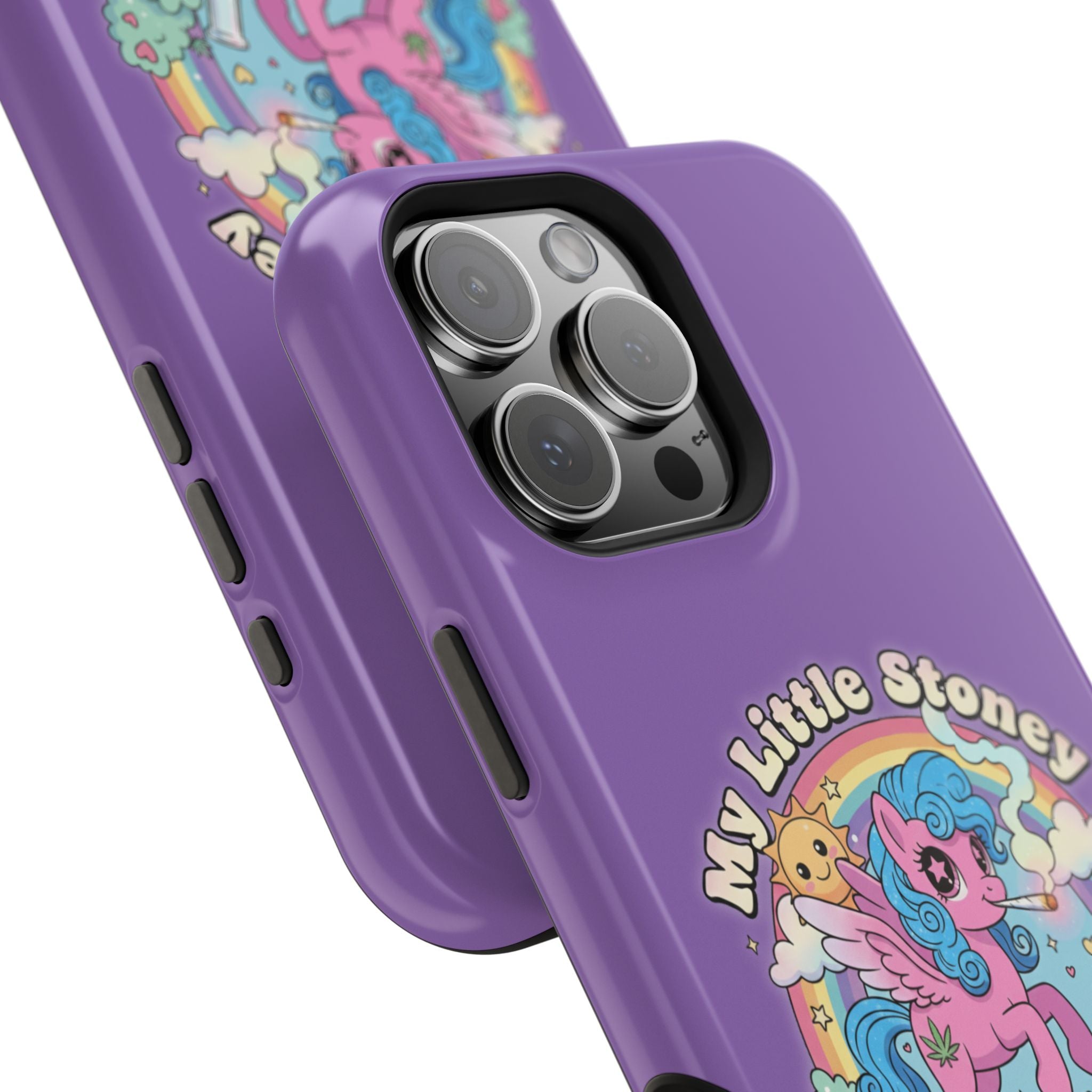 My Little Stoney Phone Case — Cute Rainbow Pony Magnetic Impact-Resistant Case for iPhone and Android