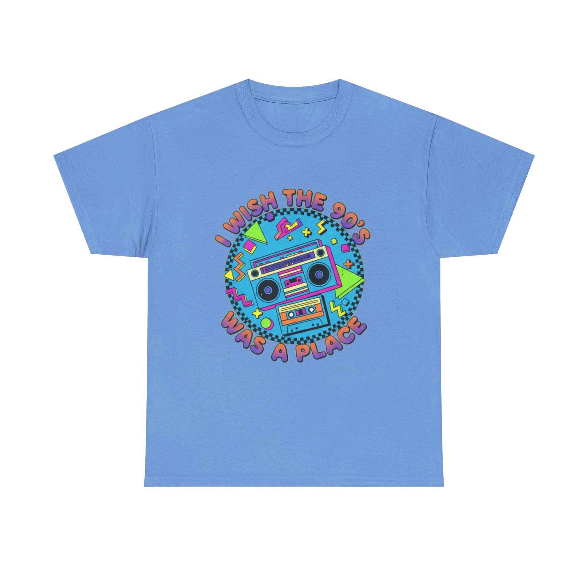 I Wish The 90s Was a Place Retro Boombox T-Shirt