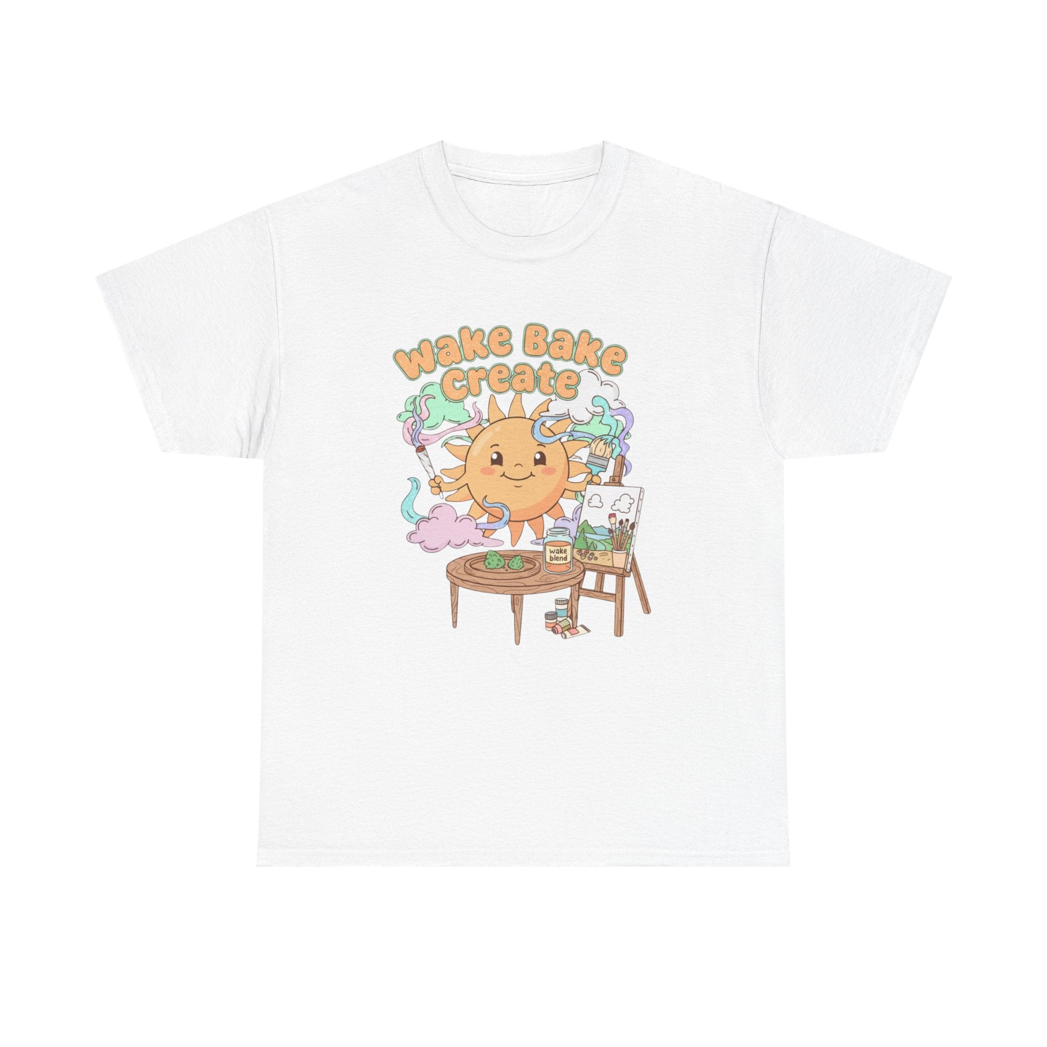 Stoner Artist Tee | Wake & Bake Graphic Shirt