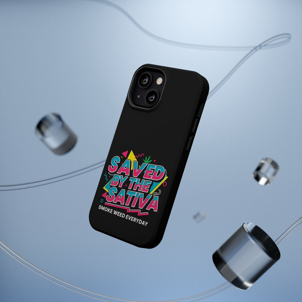 "Saved by the Sativa" Magnetic Impact-Resistant Case- Phone Case for iPhone & Android