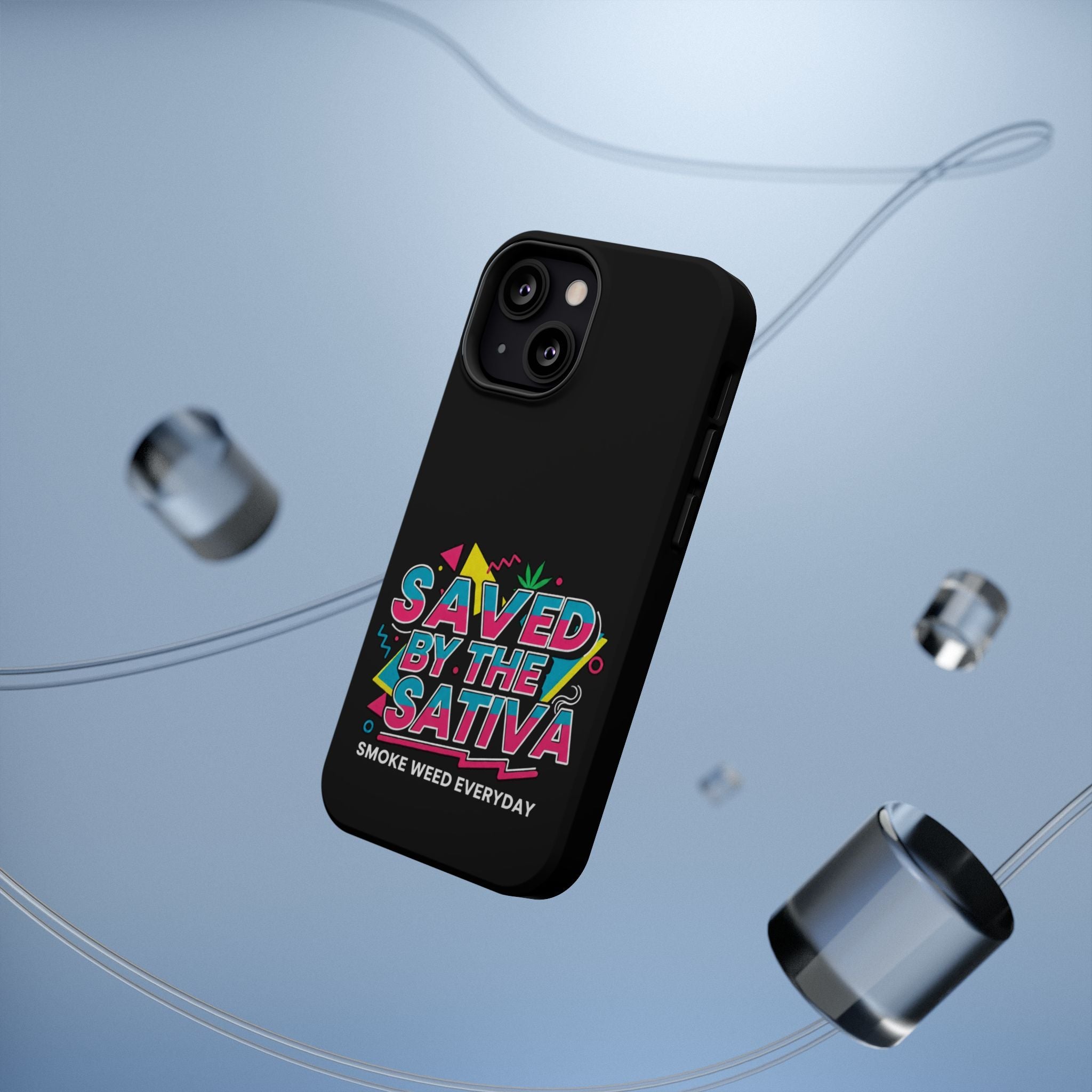 "Saved by the Sativa" Magnetic Impact-Resistant Case- Phone Case for iPhone & Android