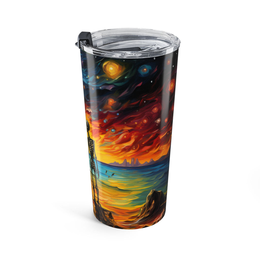 Romantic Cosmic Tumbler 20oz - Perfect for Couples, Engagement Gifts, Halloween Decor, or Nighttime Sips