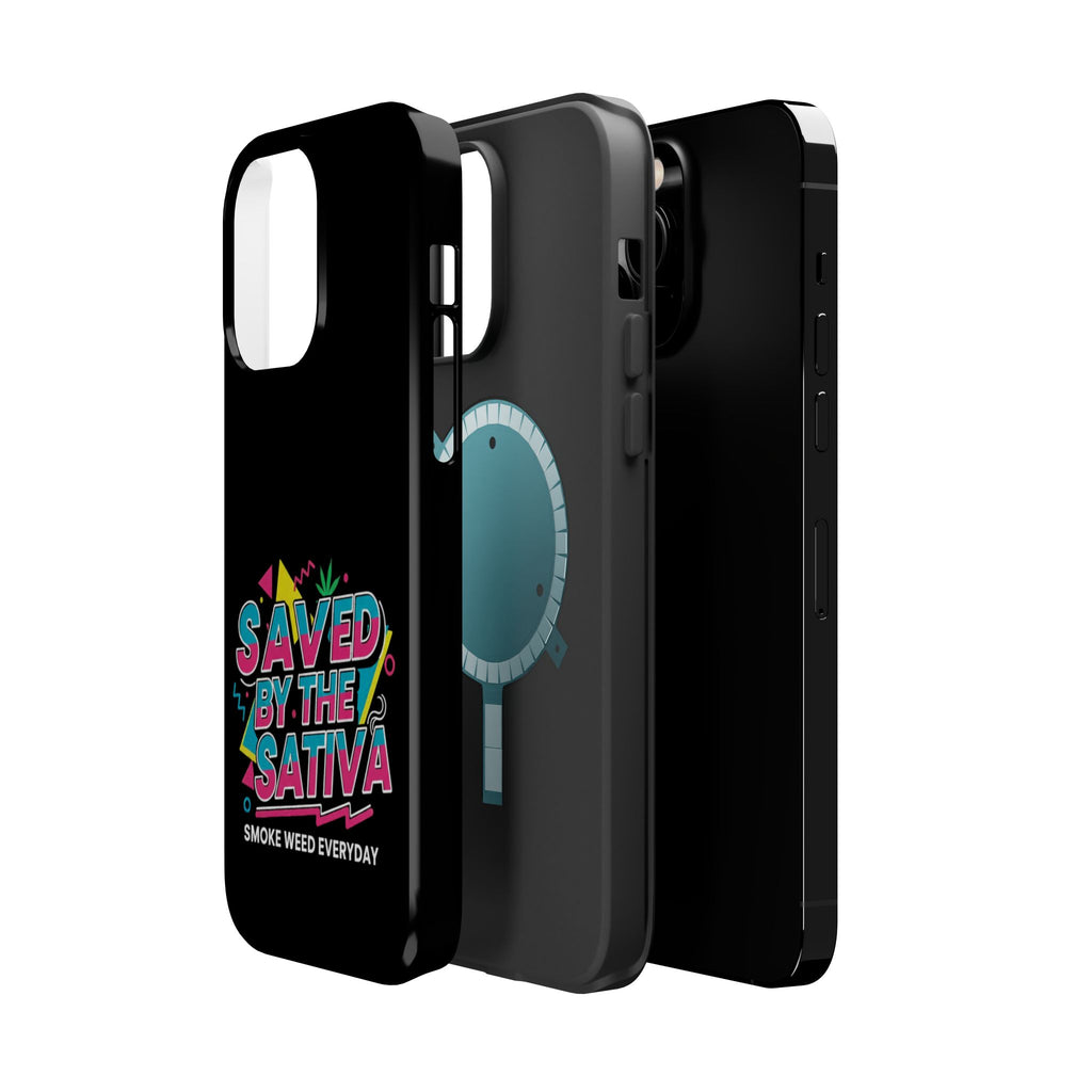 "Saved by the Sativa" Magnetic Impact-Resistant Case- Phone Case for iPhone & Android