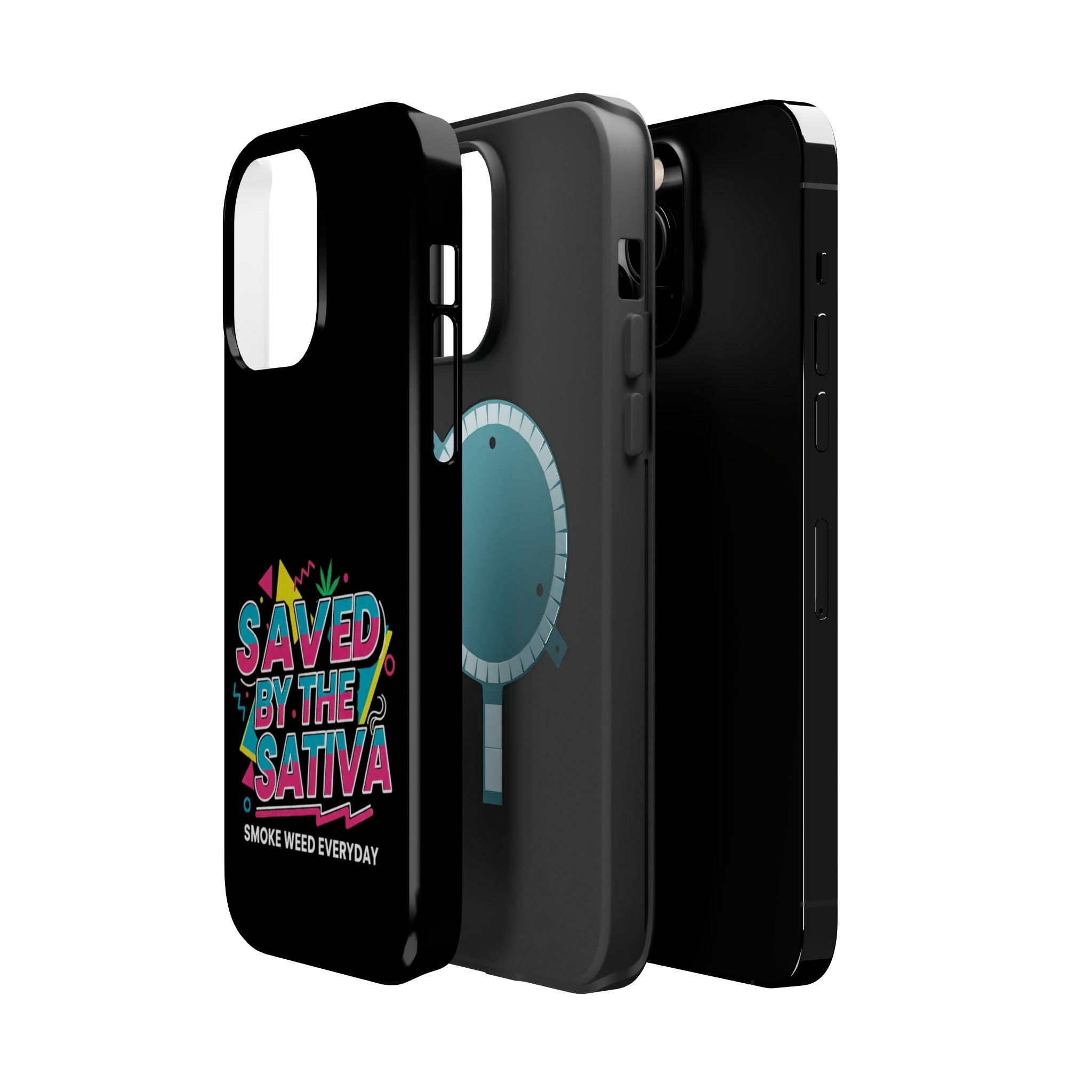 "Saved by the Sativa" Magnetic Impact-Resistant Case- Phone Case for iPhone & Android