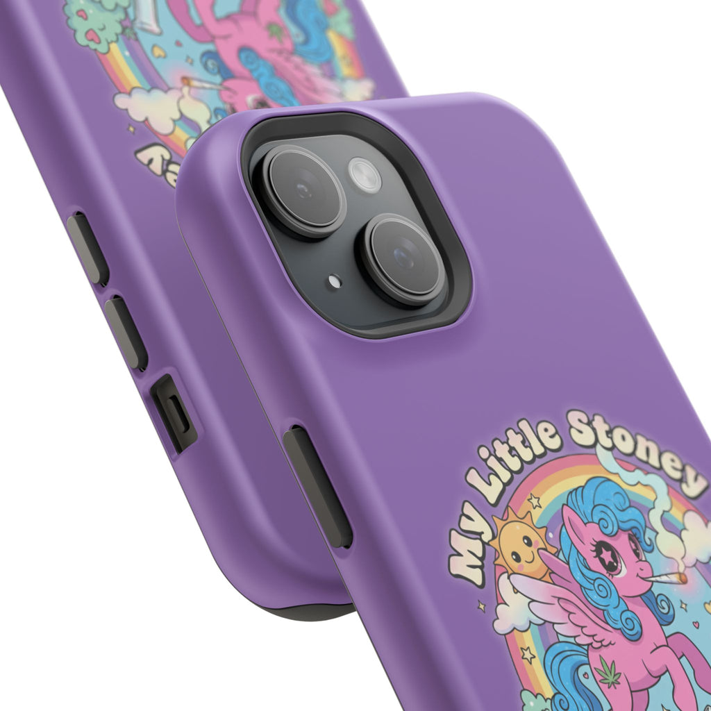 My Little Stoney Phone Case — Cute Rainbow Pony Magnetic Impact-Resistant Case for iPhone and Android