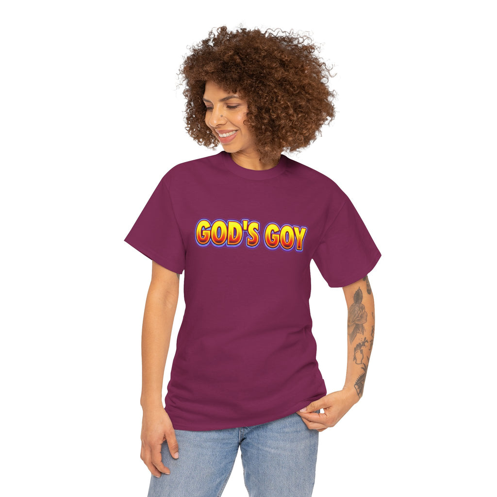 "GOD'S GOY" Bold Retro Graphic Tee
