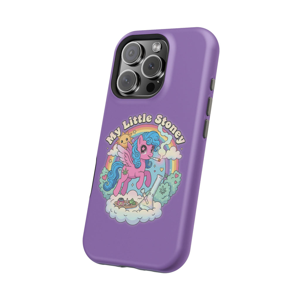 My Little Stoney Phone Case — Cute Rainbow Pony Magnetic Impact-Resistant Case for iPhone and Android