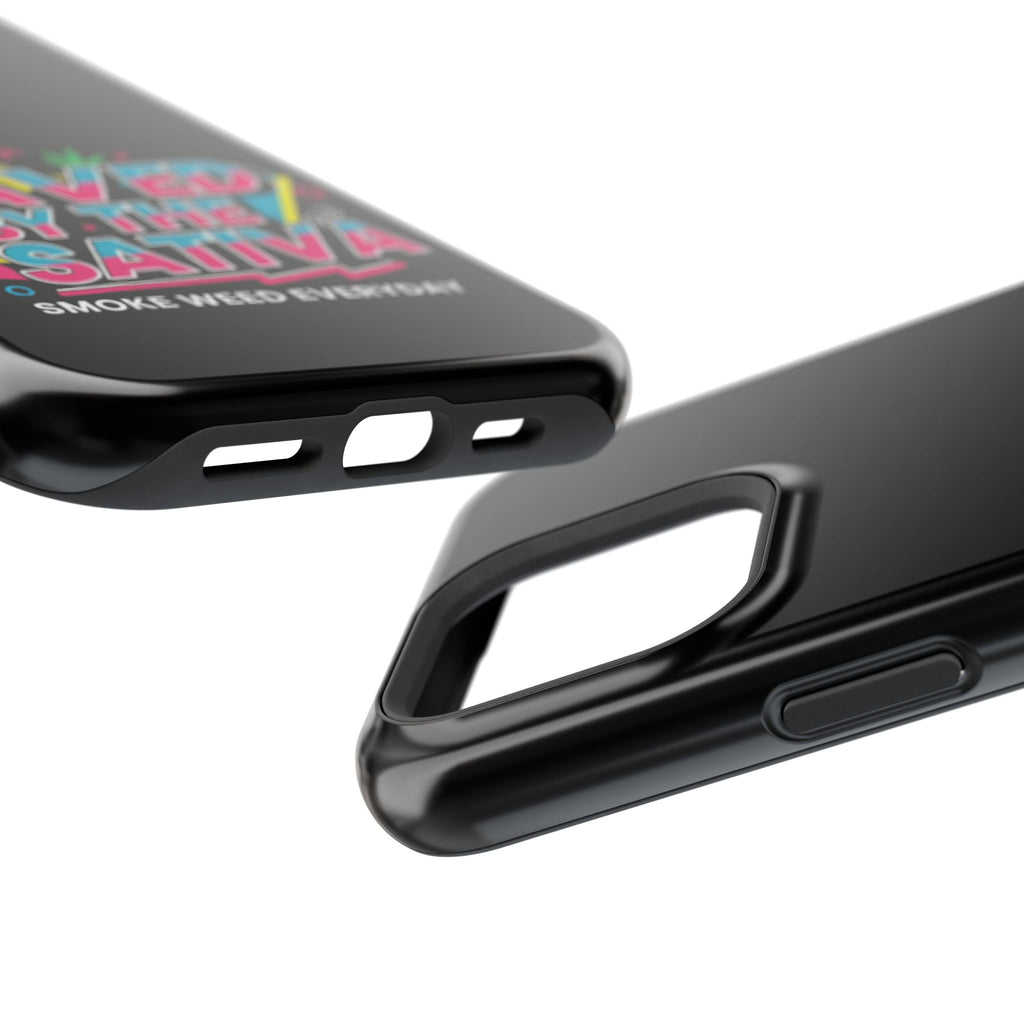 "Saved by the Sativa" Magnetic Impact-Resistant Case- Phone Case for iPhone & Android