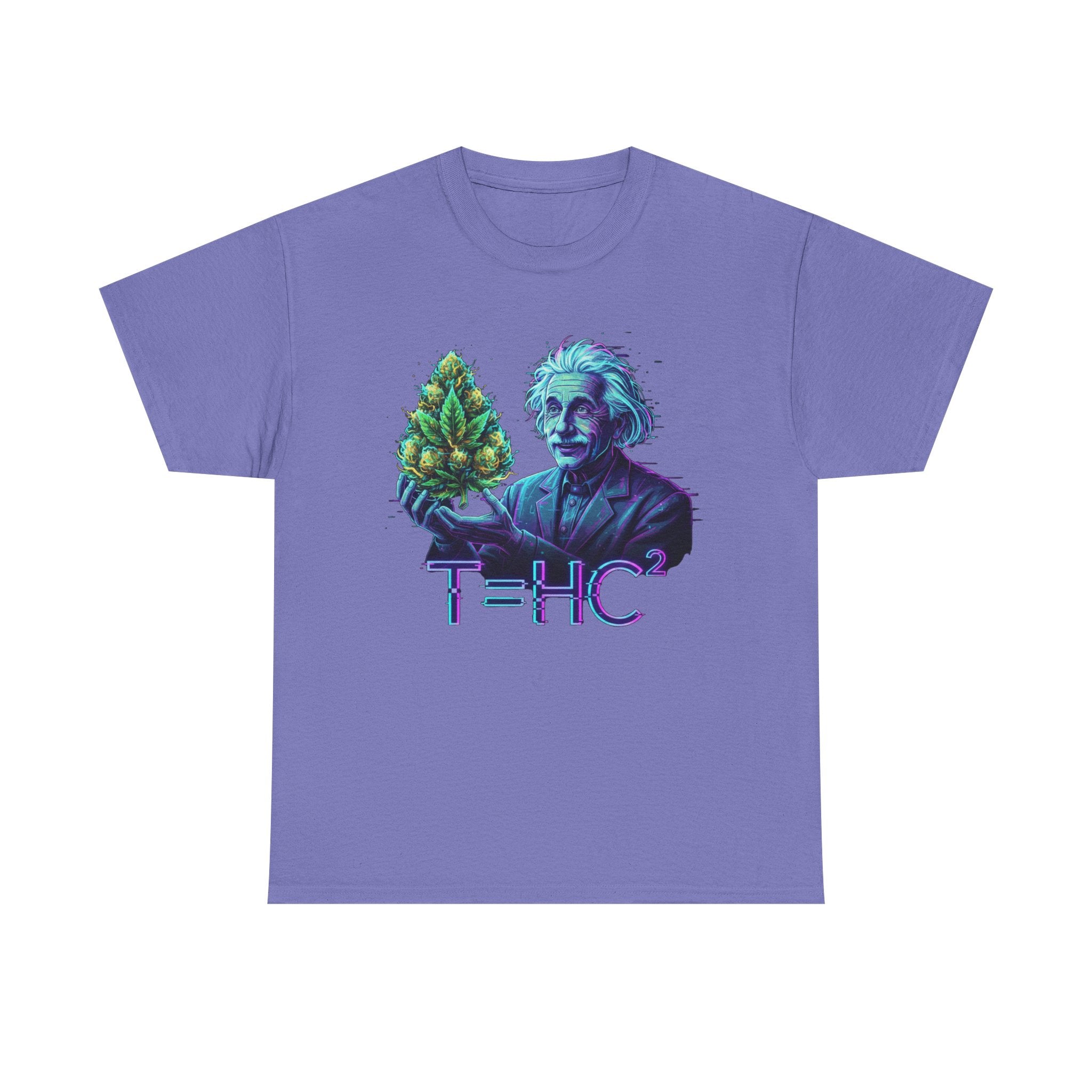 Einstein Holding Nugget T-Shirt | Funny Science Stoner Tee
