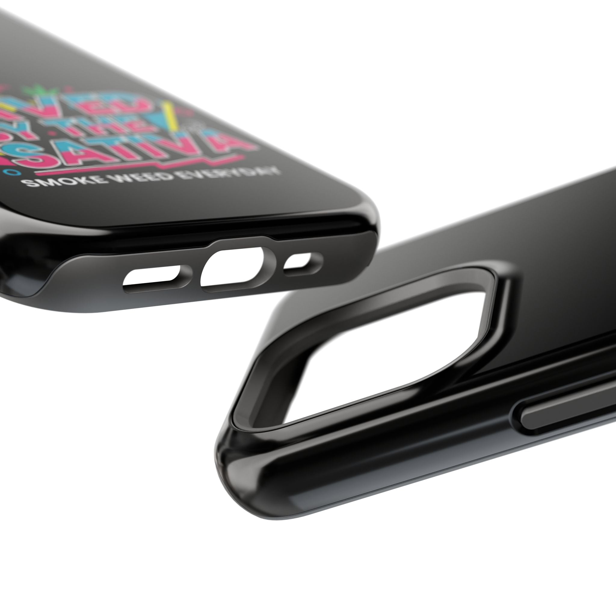 "Saved by the Sativa" Magnetic Impact-Resistant Case- Phone Case for iPhone & Android