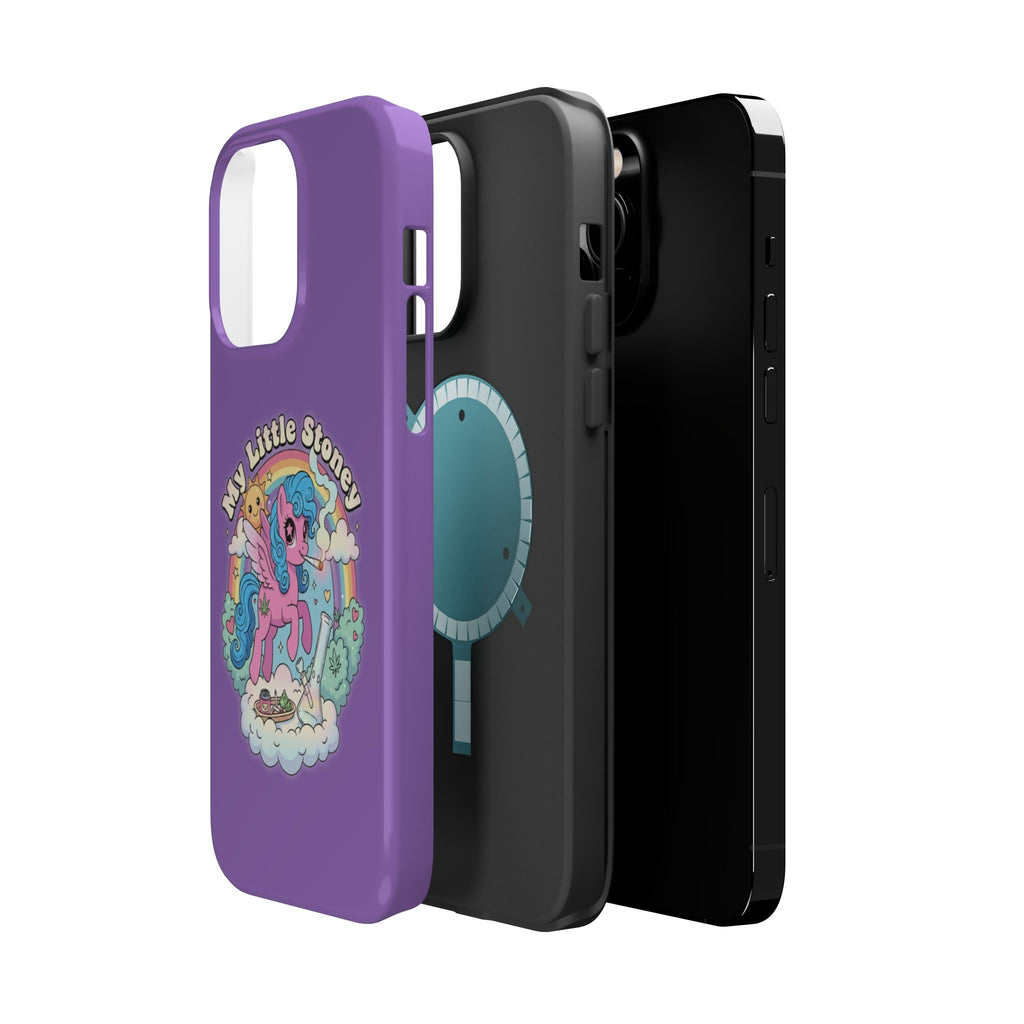 My Little Stoney Phone Case — Cute Rainbow Pony Magnetic Impact-Resistant Case for iPhone and Android