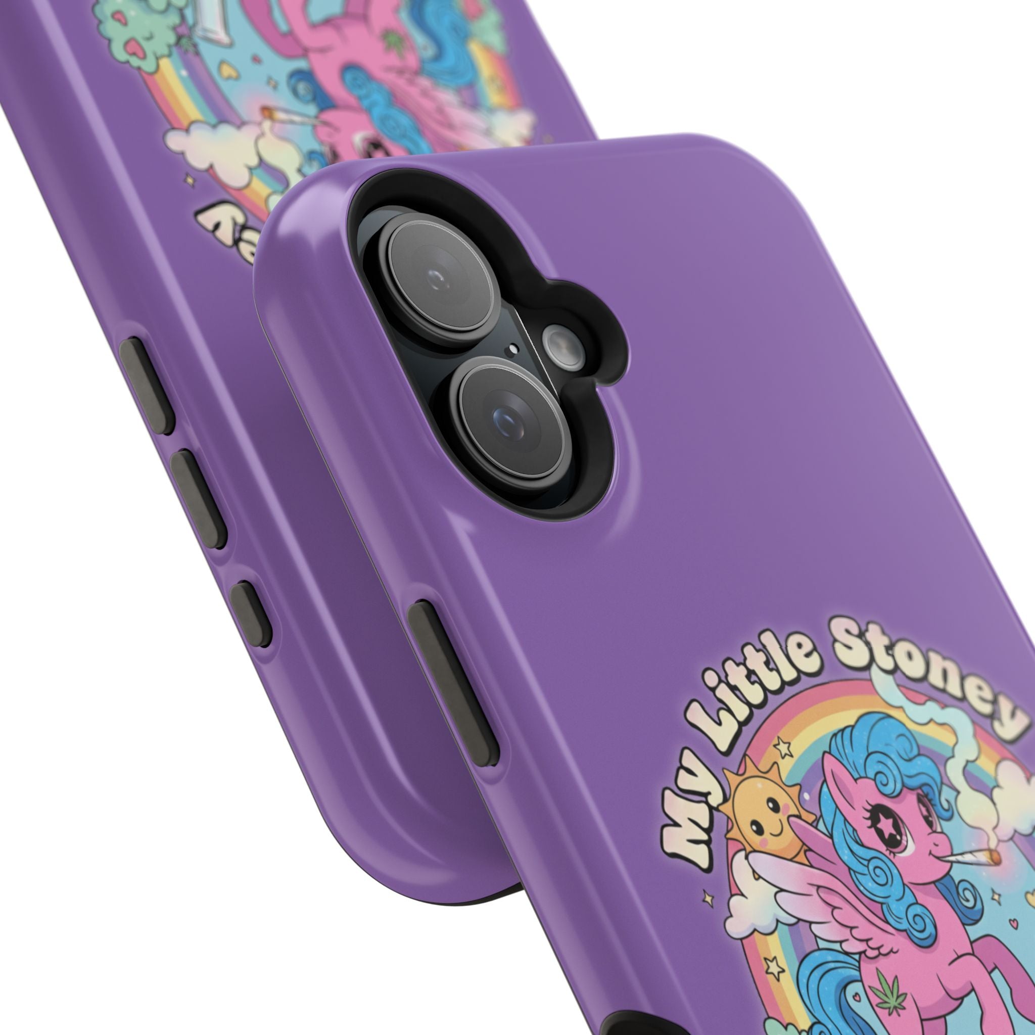 My Little Stoney Phone Case — Cute Rainbow Pony Magnetic Impact-Resistant Case for iPhone and Android