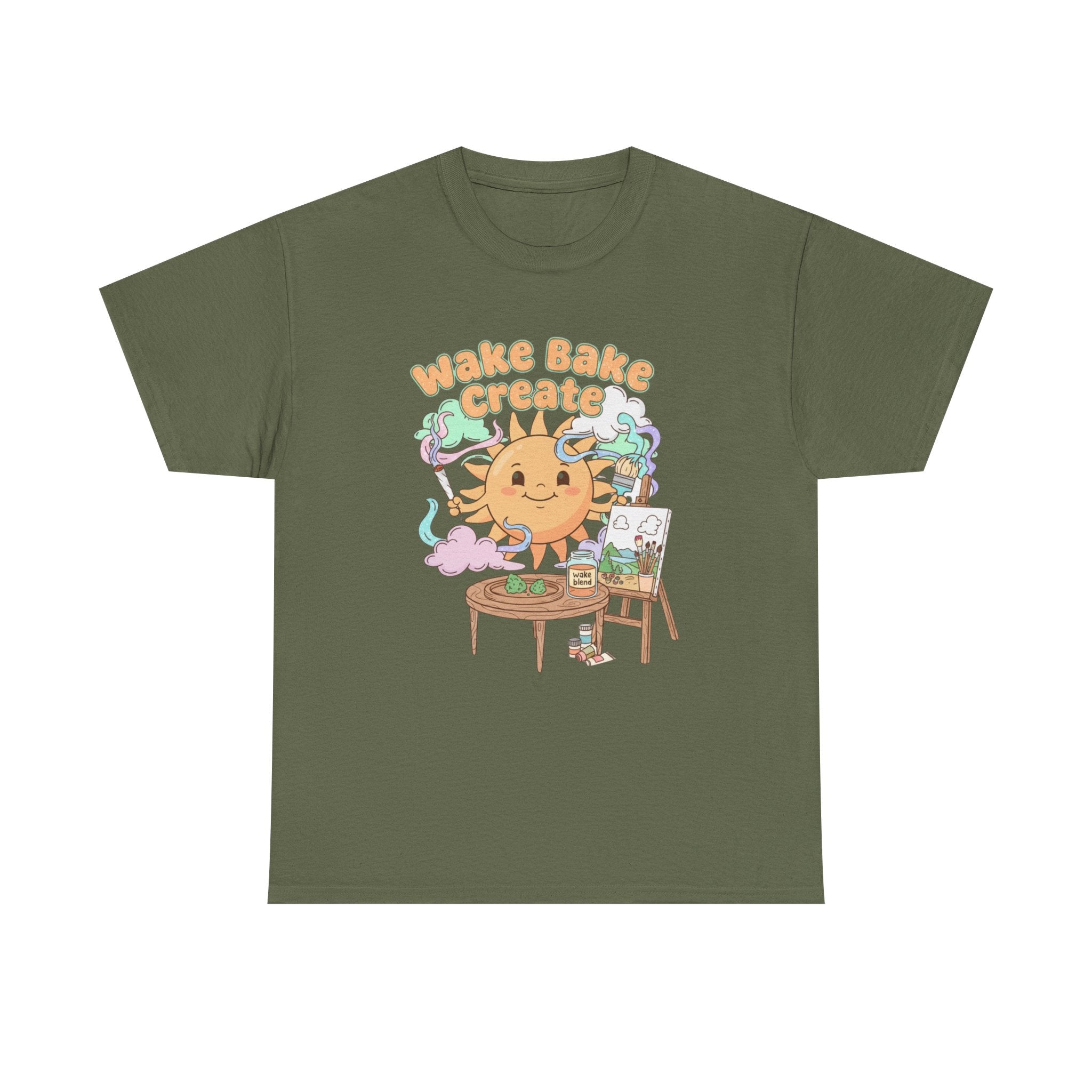 Stoner Artist Tee | Wake & Bake Graphic Shirt