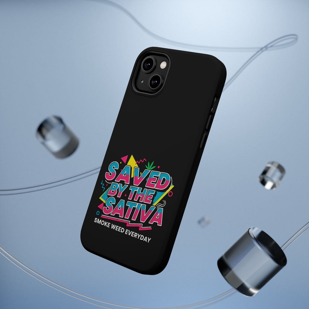 "Saved by the Sativa" Magnetic Impact-Resistant Case- Phone Case for iPhone & Android