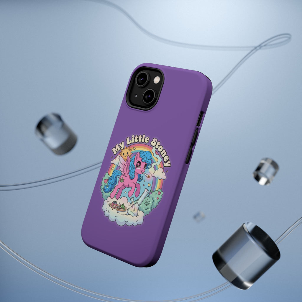 My Little Stoney Phone Case — Cute Rainbow Pony Magnetic Impact-Resistant Case for iPhone and Android