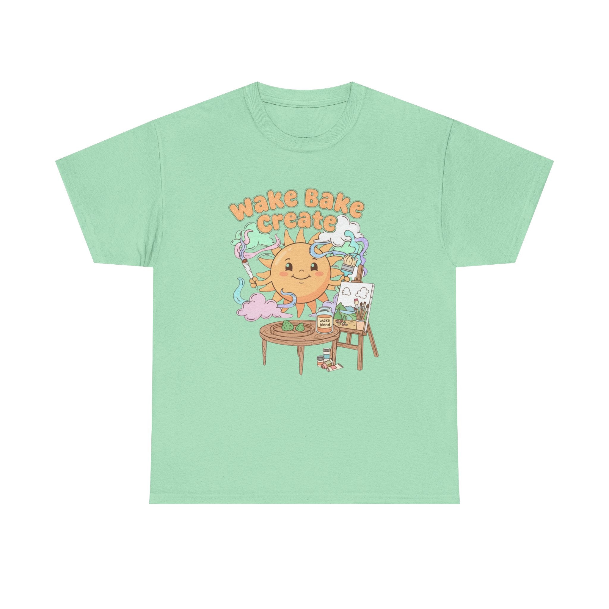 Stoner Artist Tee | Wake & Bake Graphic Shirt