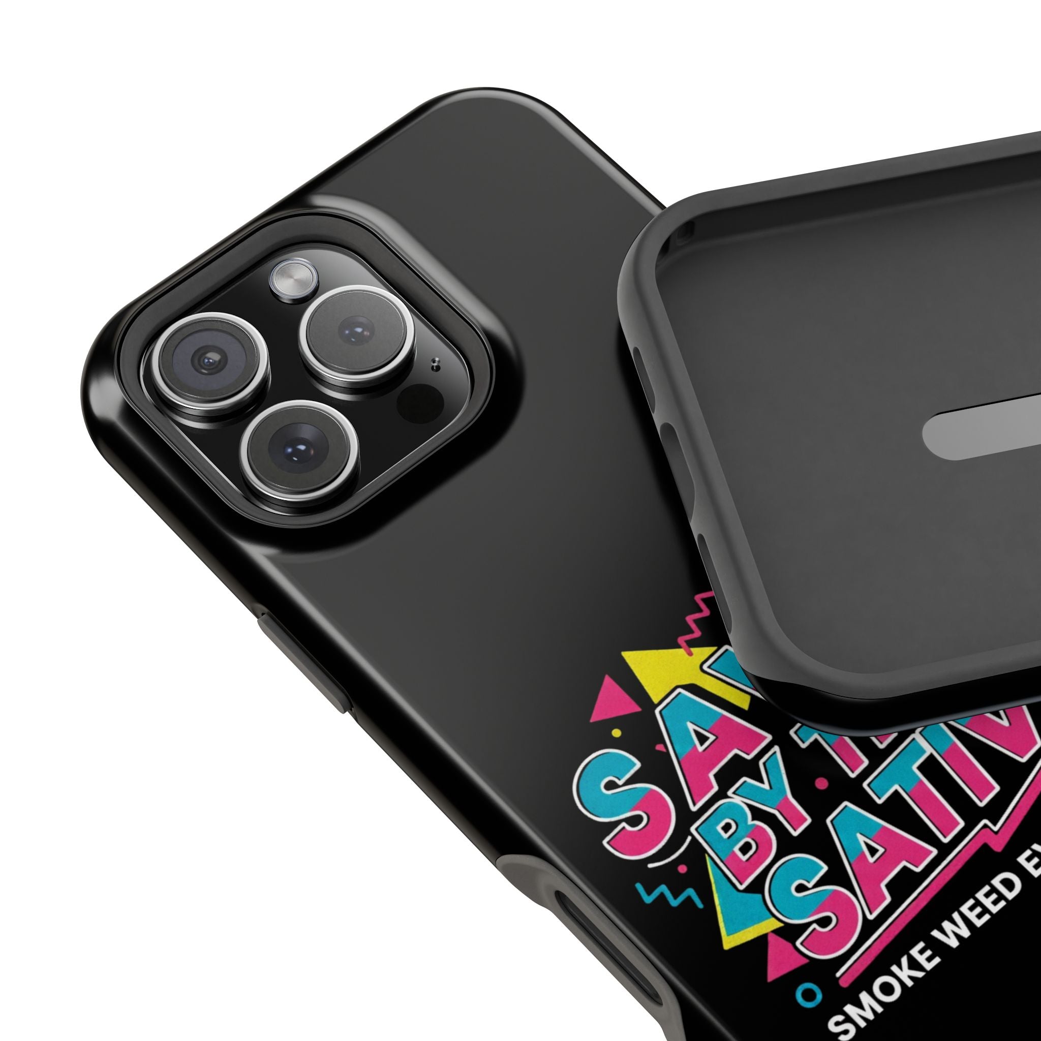 "Saved by the Sativa" Magnetic Impact-Resistant Case- Phone Case for iPhone & Android