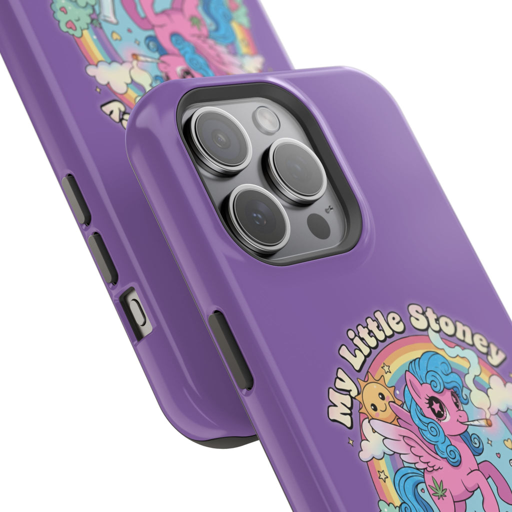 My Little Stoney Phone Case — Cute Rainbow Pony Magnetic Impact-Resistant Case for iPhone and Android