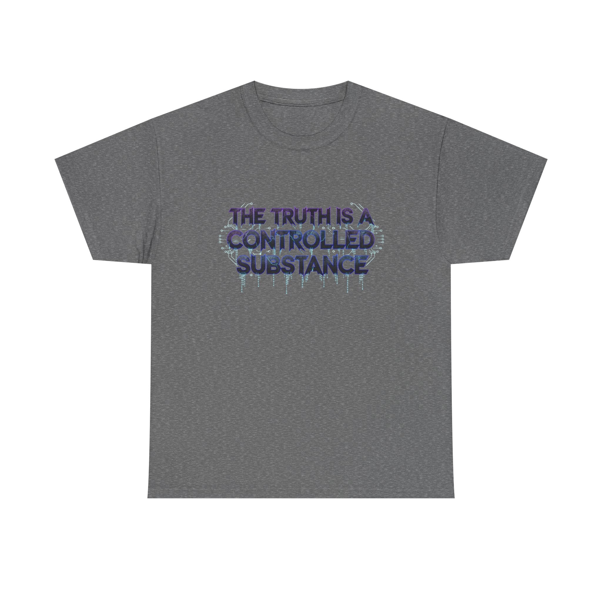 The Truth Is A Controlled Substance T Shirt Matrix Style Truth Seeker Conspiracy Tee