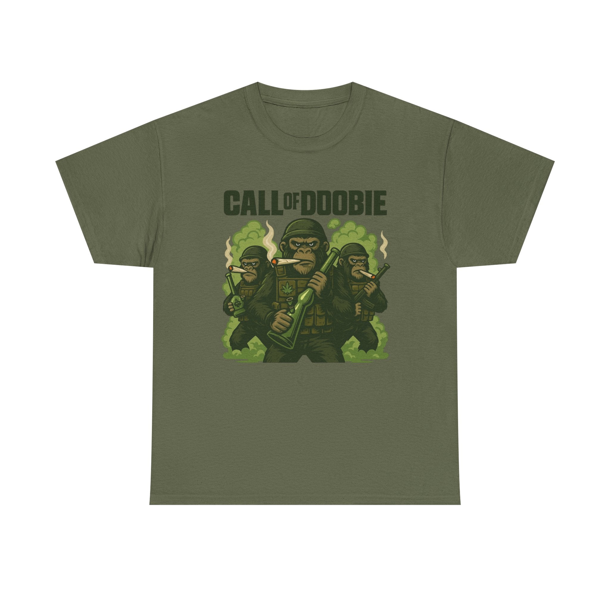 Call of Doobie Soldiers Tee | 420 Parody Video Game Shirt