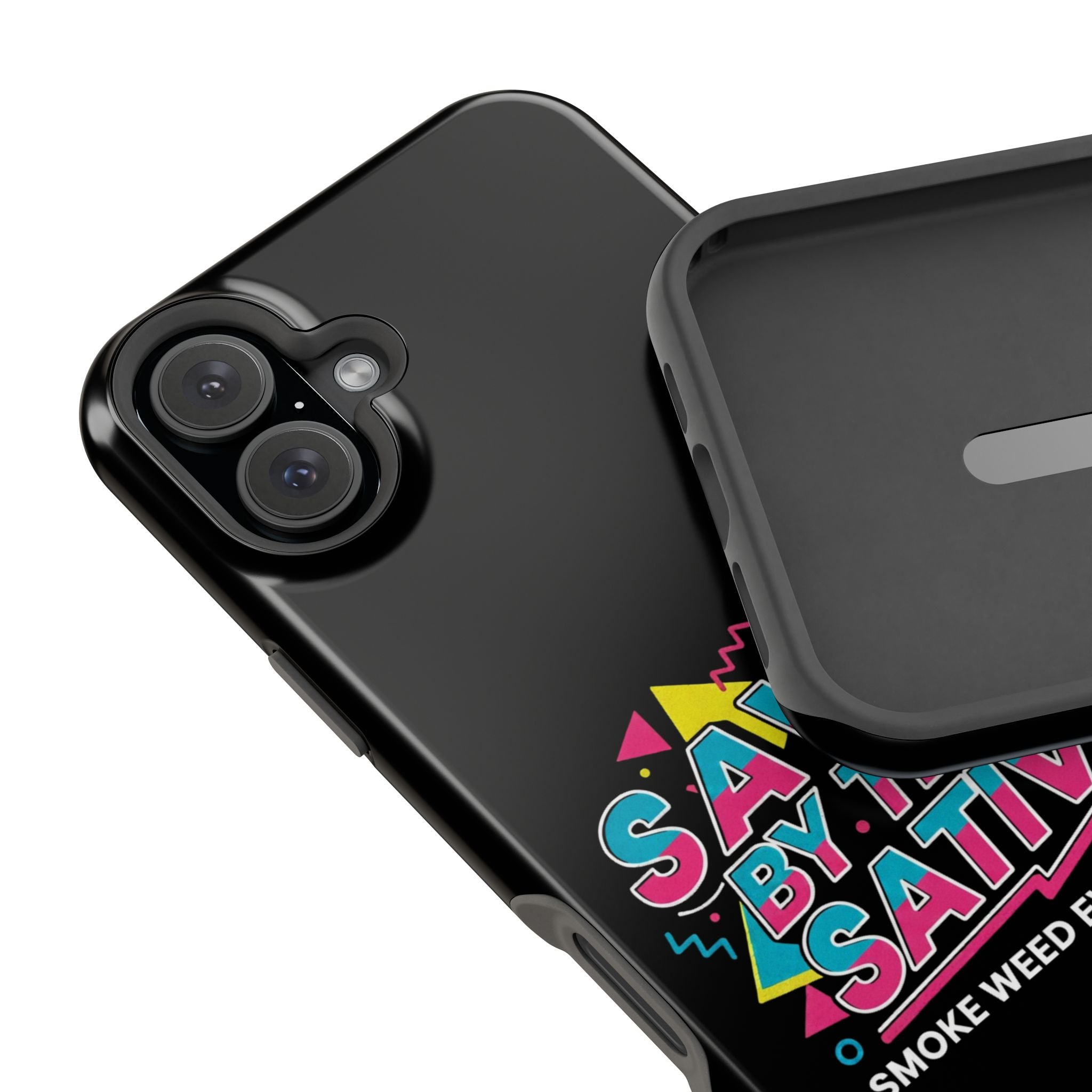 "Saved by the Sativa" Magnetic Impact-Resistant Case- Phone Case for iPhone & Android