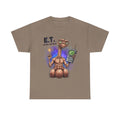 Retro Nostalgic Alien Illustration Tee | Sci-Fi Space Shirt